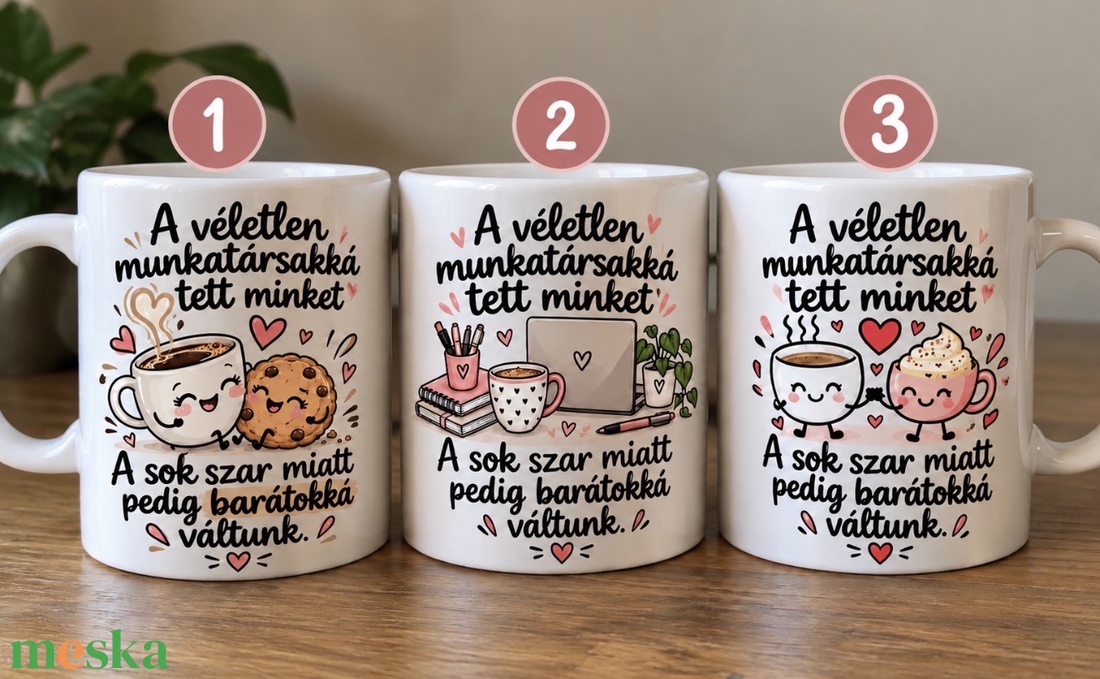 Kolléganő bögre � vicces ajándék munkatársnak, barátnőnek - otthon & életmód - konyhafelszerelés, tálalás - tálalás - bögre & csésze - Meska.hu