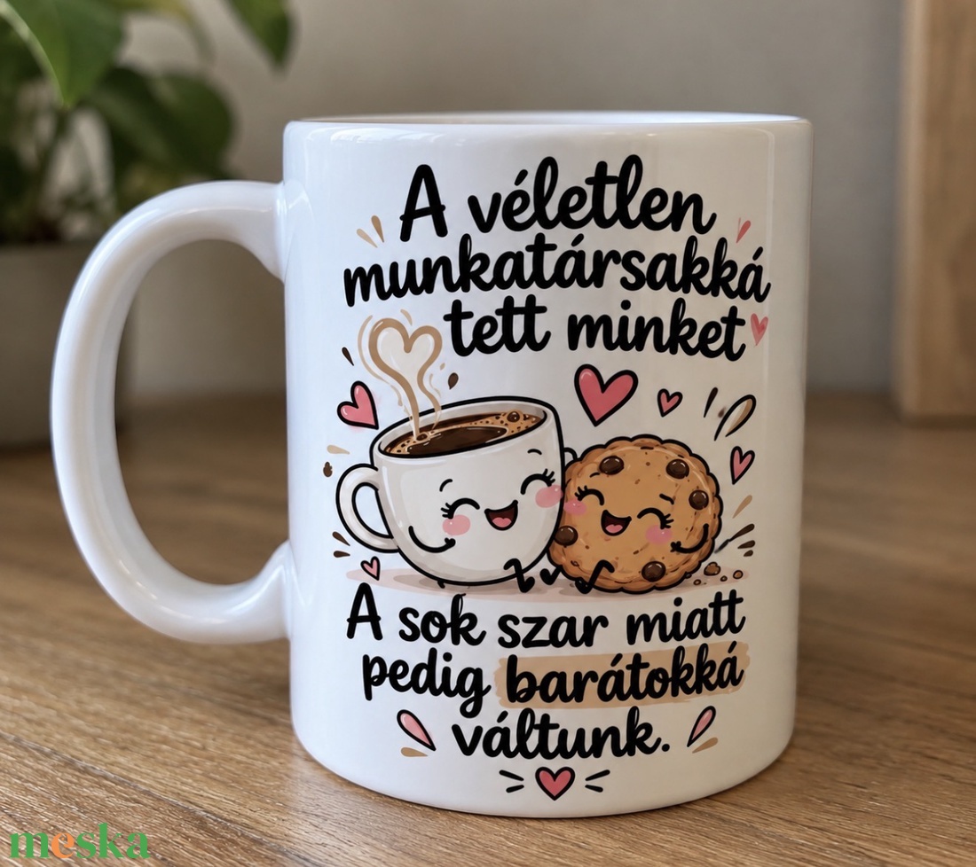 Kolléganő bögre � vicces ajándék munkatársnak, barátnőnek - otthon & életmód - konyhafelszerelés, tálalás - tálalás - bögre & csésze - Meska.hu
