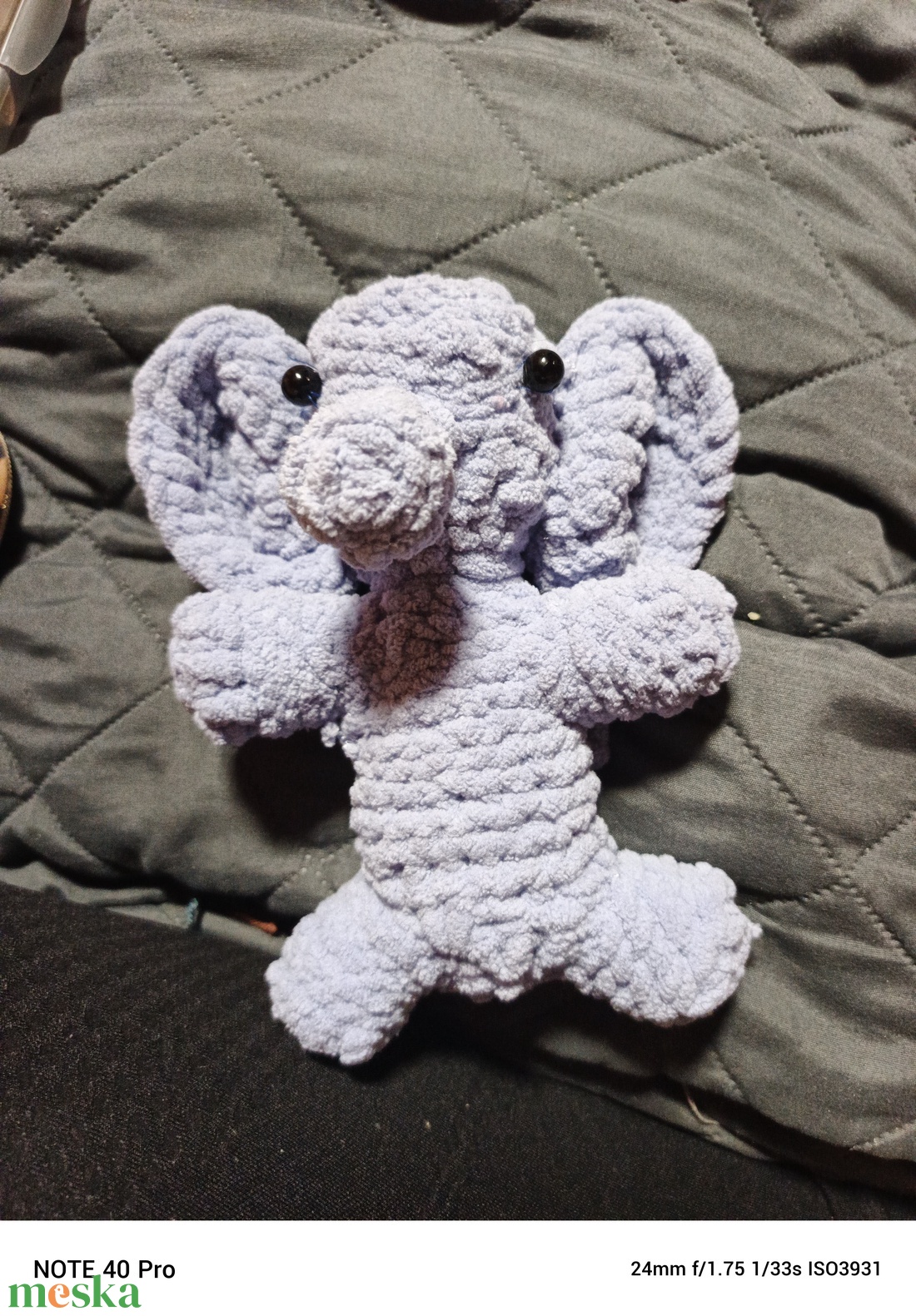 ��Kiváncsi fáncsi�� - játék & sport - plüssállat & játékfigura - elefánt - Meska.hu