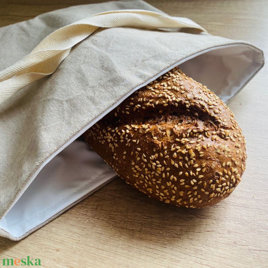 Élelmiszerbiztos frissentartó kenyeres zsák - vintage - táska & tok - bevásárlás & shopper táska - kenyeres zsák - Meska.hu