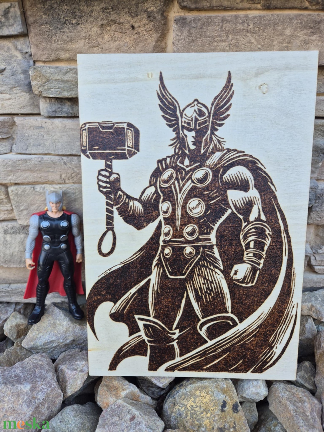 Egyedi megrendelés Marvel szereplők - otthon & életmód - dekoráció - kép & falikép - fából készült kép - Meska.hu