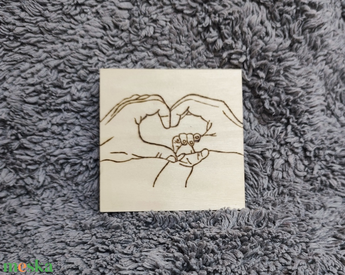 Családi kötelék - otthon & életmód - dekoráció - kép & falikép - fából készült kép - Meska.hu