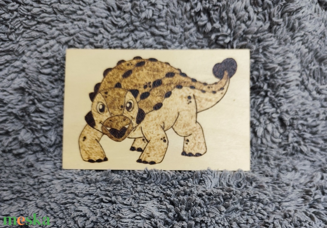 Dínós égetett képek - otthon & életmód - dekoráció - kép & falikép - fából készült kép - Meska.hu