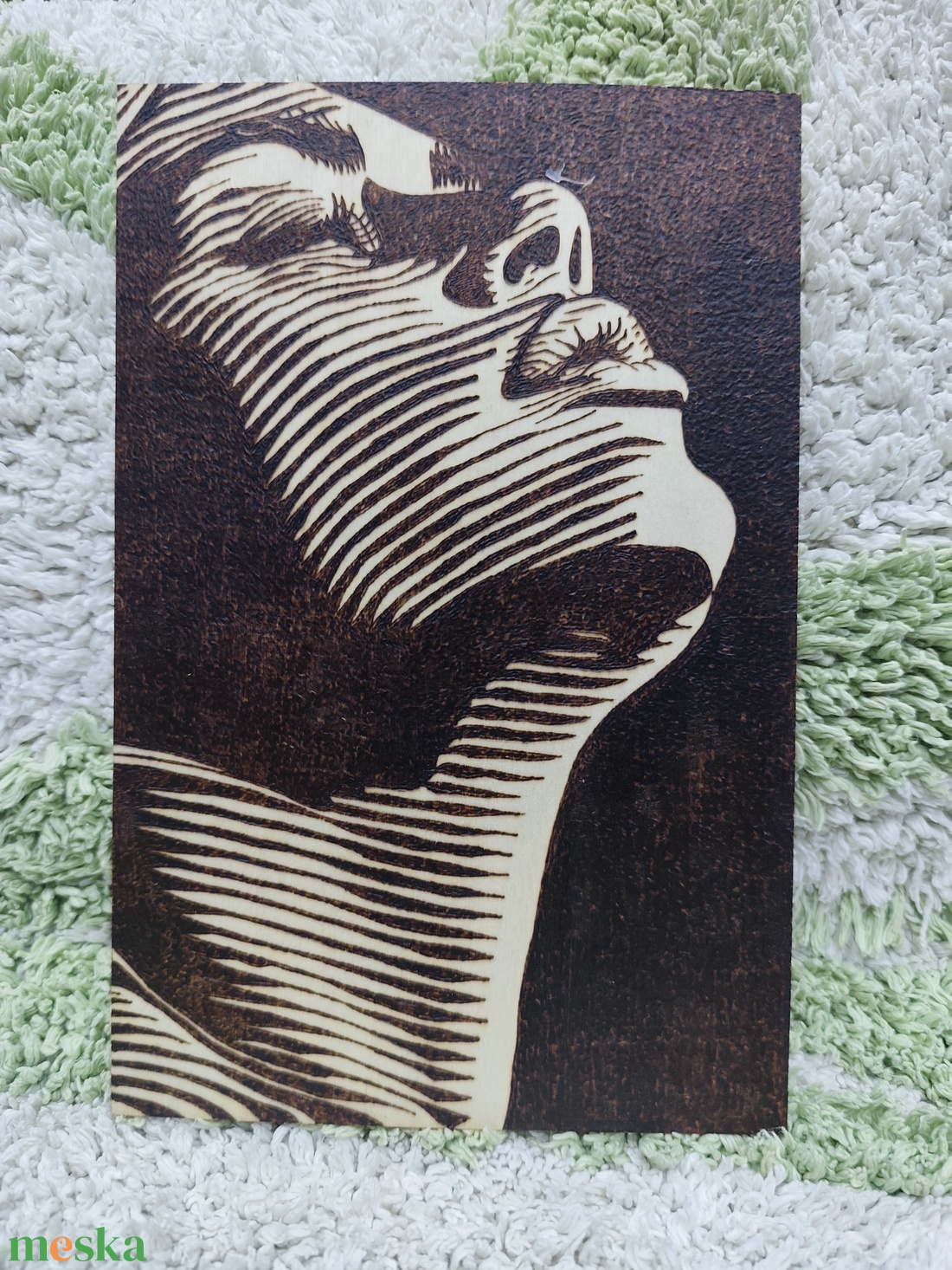 Égetett kép - otthon & életmód - dekoráció - kép & falikép - fából készült kép - Meska.hu