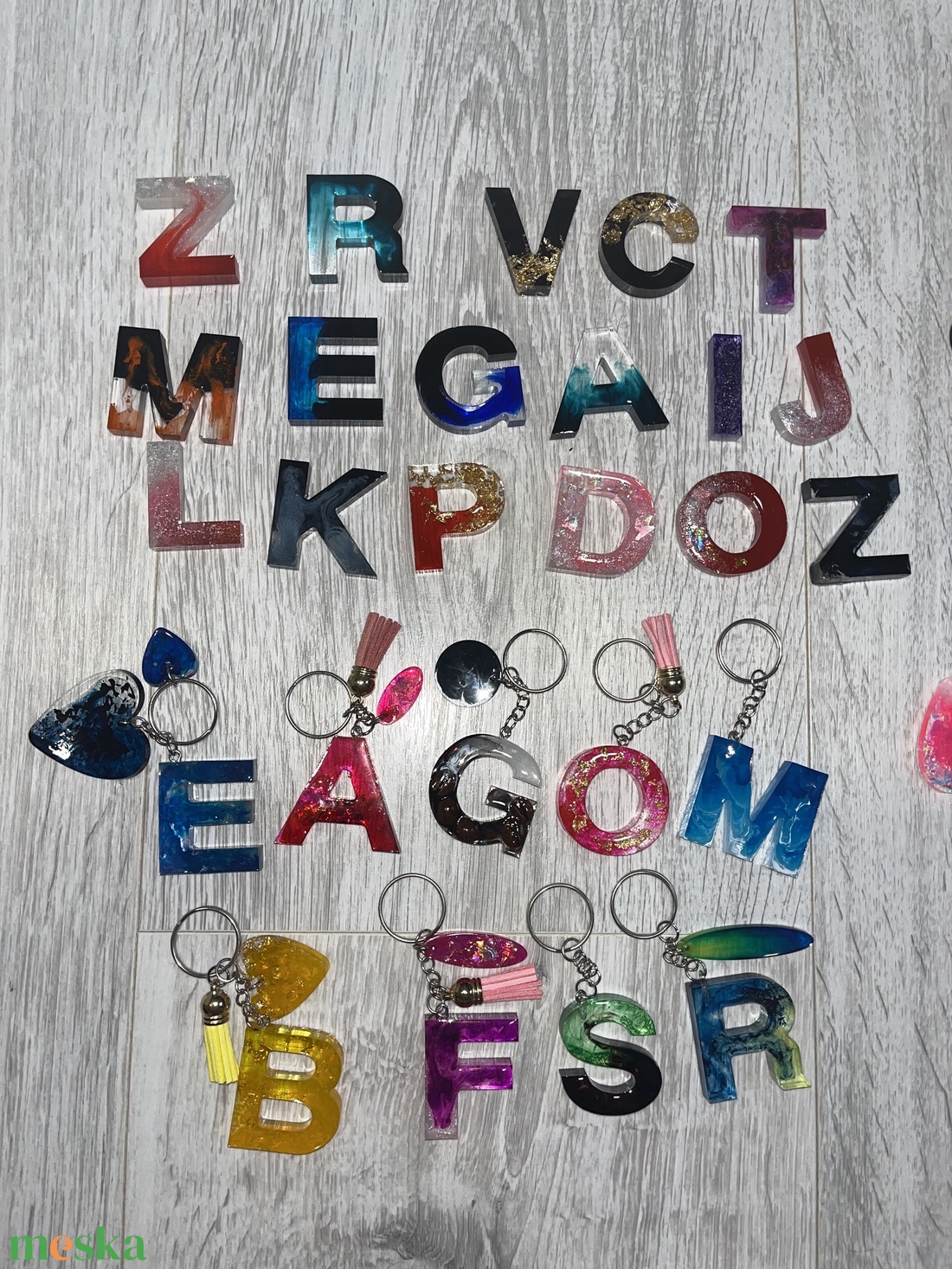 Epoxi kulcstartó - táska & tok - kulcstartó & táskadísz - kulcstartó - Meska.hu