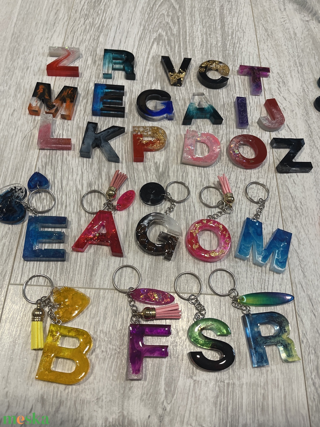 Epoxi kulcstartó - táska & tok - kulcstartó & táskadísz - kulcstartó - Meska.hu