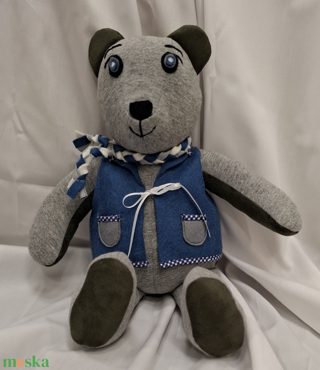 Emlékőrző maci fiú/Maci Márton - játék & sport - plüssállat & játékfigura - maci - Meska.hu
