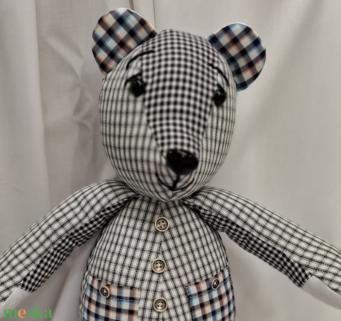 Emlékőrző maci fiú/Mókás Maci - játék & sport - plüssállat & játékfigura - maci - Meska.hu