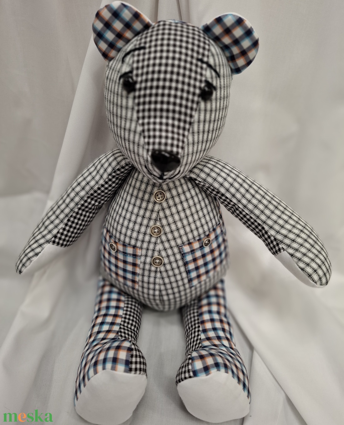 Emlékőrző maci fiú/Mókás Maci - játék & sport - plüssállat & játékfigura - maci - Meska.hu