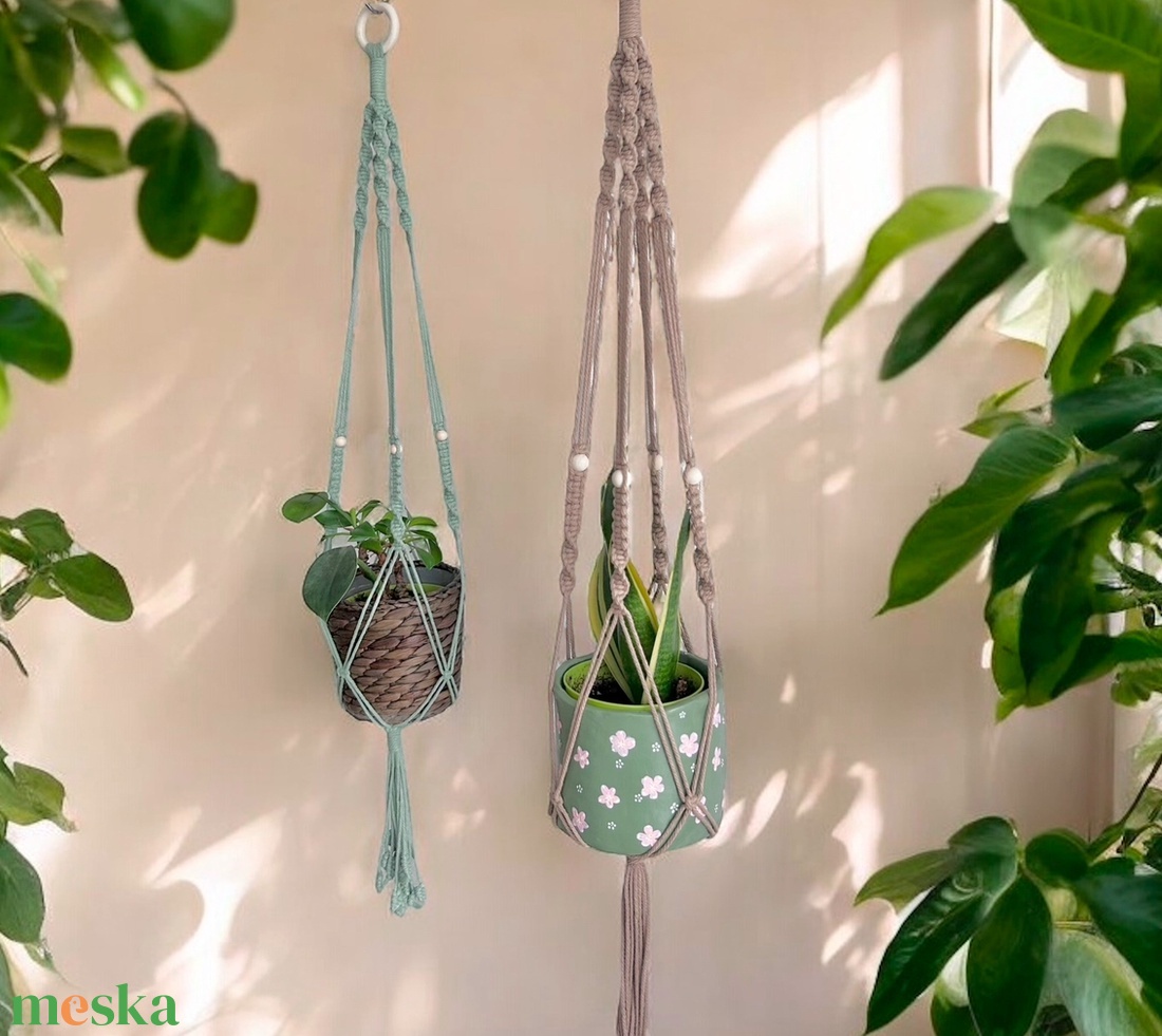 Makramé kaspótartó kézzel készült boho növénytartó, természetes pamut zsinórból - otthon & életmód - dekoráció - virágdísz és tartó - virágtartó - Meska.hu Makramé kaspótartó kézzel készült boho növénytartó, természetes pamut zsinórból - otthon & életmód - dekoráció - virágdísz és tartó - virágtartó - Meska.hu