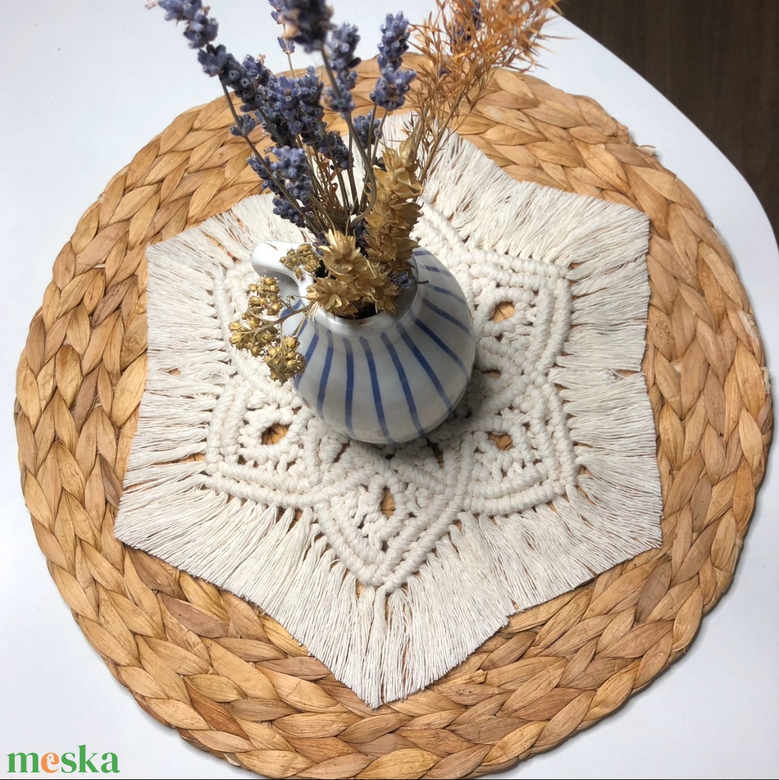 Boho makrame tanyeralatet mandala mintaval egyedi kezzel keszitett pamut dekoracio - otthon & életmód - konyhafelszerelés, tálalás - tálalás - tányér- és poháralátét - Meska.hu Boho makrame tanyeralatet mandala mintaval egyedi kezzel keszitett pamut dekoracio - otthon & életmód - konyhafelszerelés, tálalás - tálalás - tányér- és poháralátét - Meska.hu