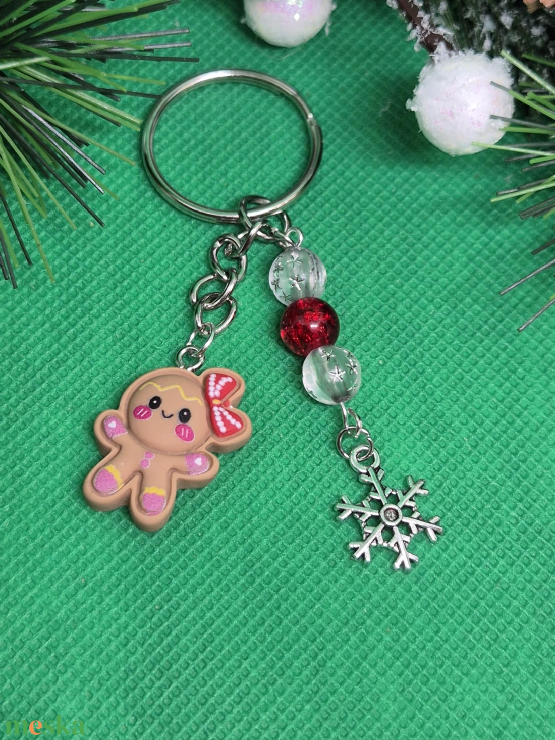 Lány mézis kulcstartó - táska & tok - kulcstartó & táskadísz - kulcstartó - Meska.hu