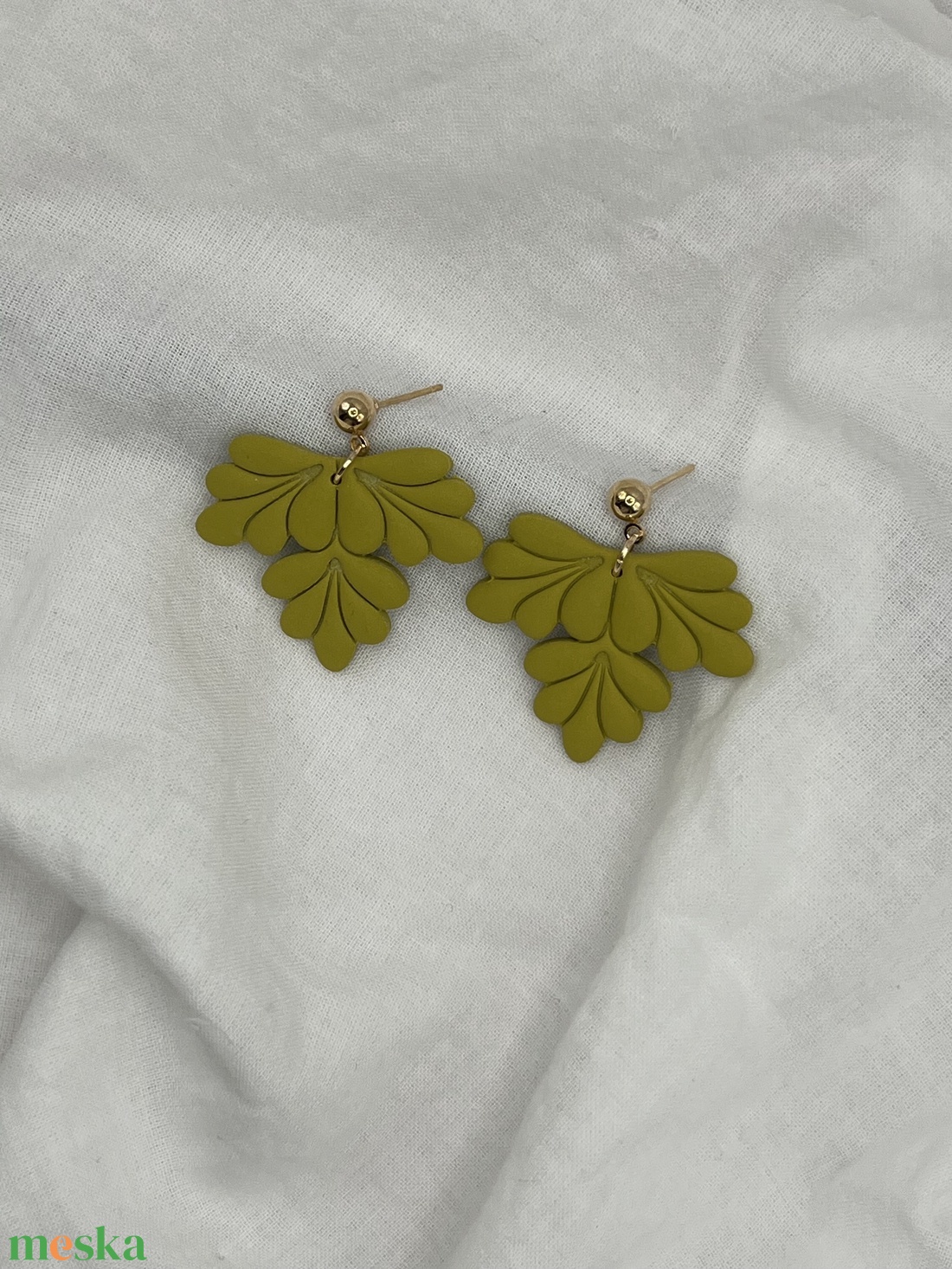 Fürtös fülbevaló - ékszer - fülbevaló - lógó fülbevaló - Meska.hu