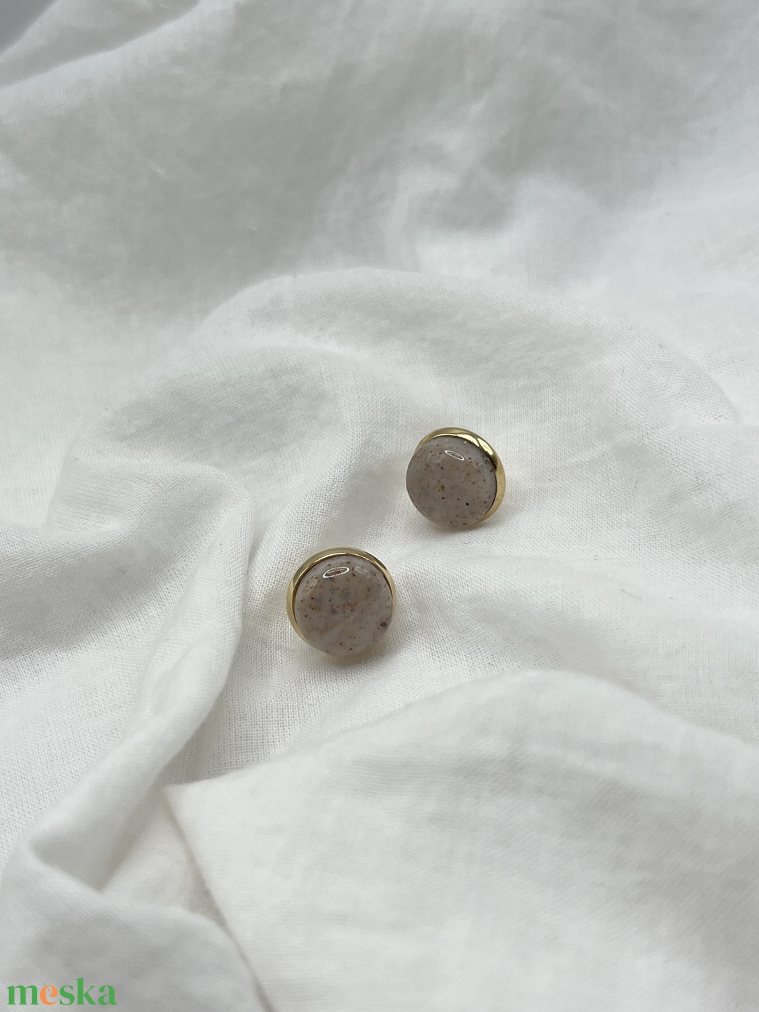 Pötty fülbevaló - ékszer - fülbevaló - pötty fülbevaló - Meska.hu