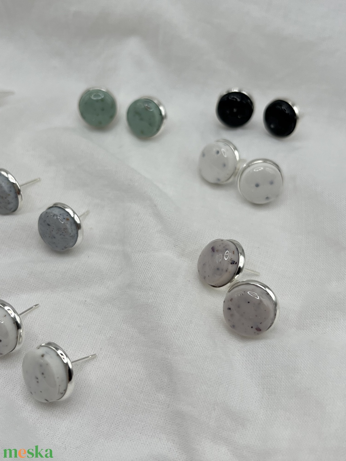 Pötty fülbevaló - ékszer - fülbevaló - pötty fülbevaló - Meska.hu