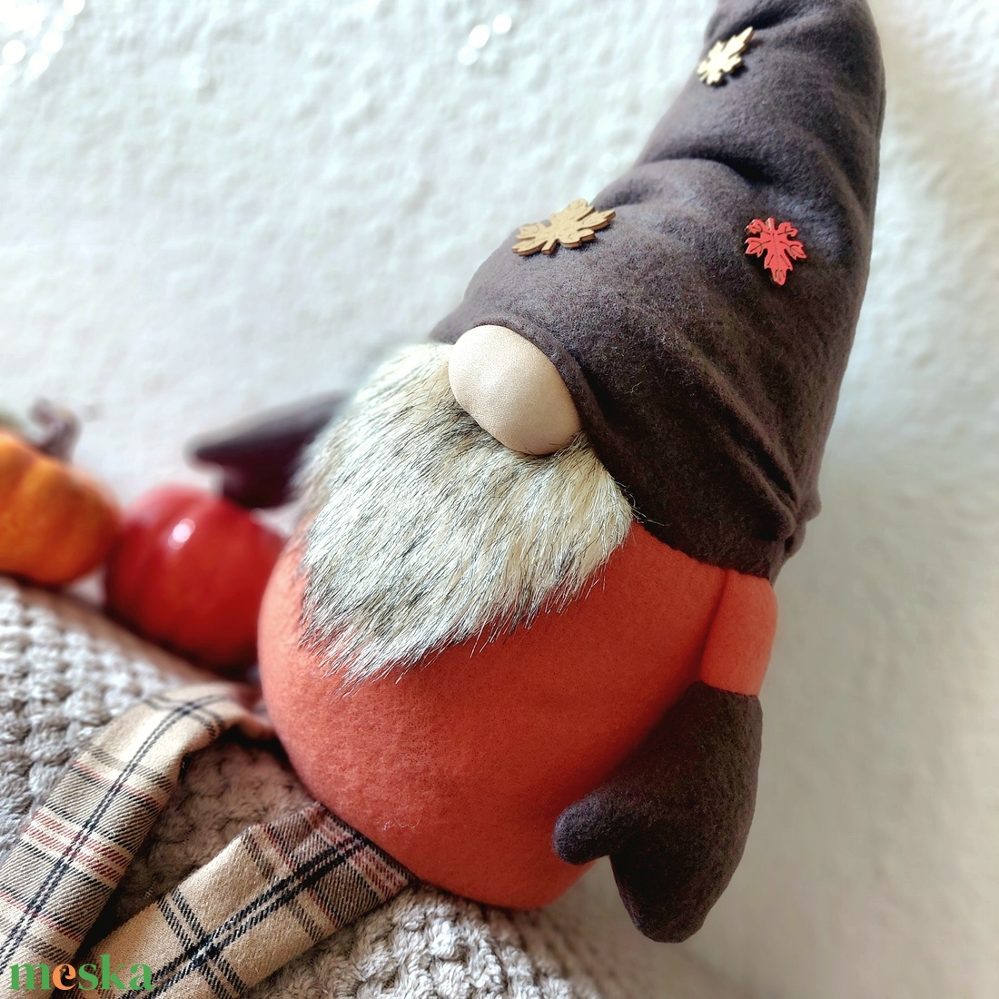 Őszi manó - otthon & életmód - dekoráció - halloween - halloweeni figurák - Meska.hu Őszi manó - otthon & életmód - dekoráció - halloween - halloweeni figurák - Meska.hu