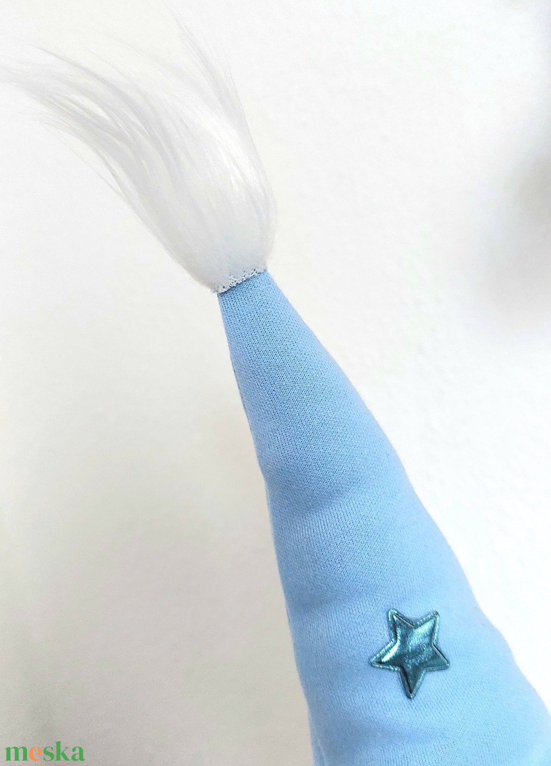 Kék csillagos manó - karácsony - karácsonyi lakásdekoráció - karácsonyi manók, figurák - Meska.hu