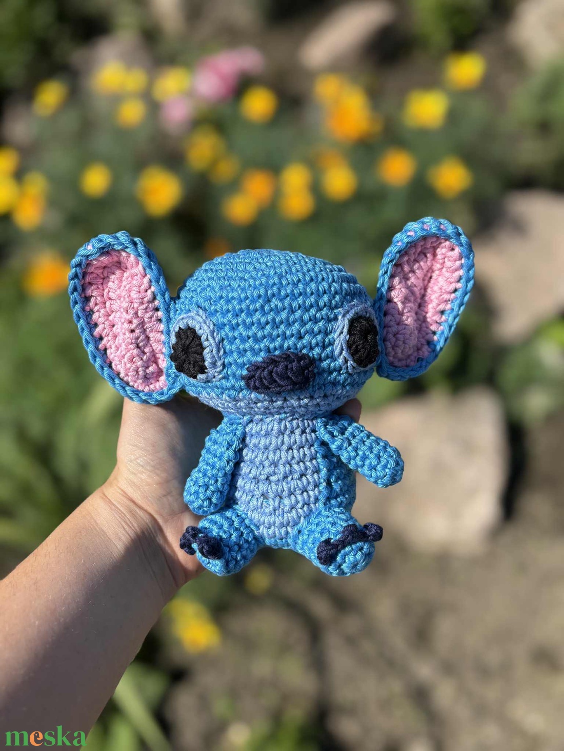 Stitch amigurumi - játék & sport - plüssállat & játékfigura - plüss mesefigurák - Meska.hu Stitch amigurumi - játék & sport - plüssállat & játékfigura - plüss mesefigurák - Meska.hu