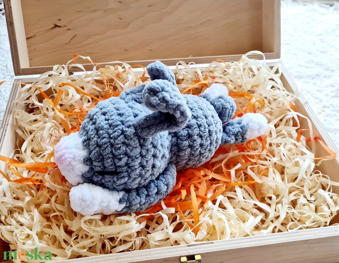 Horrgolt zsenília nyuszikák  - játék & sport - plüssállat & játékfigura - nyuszi - Meska.hu