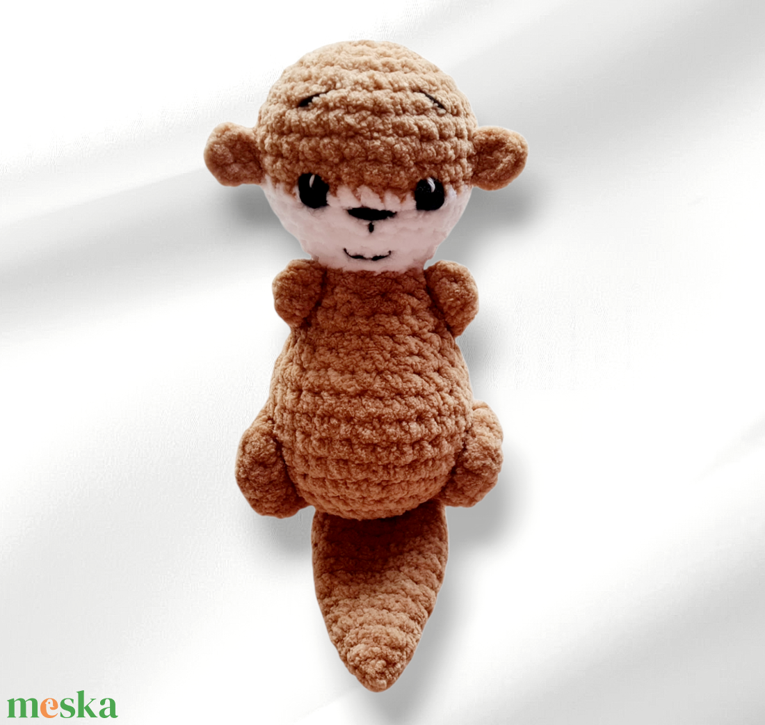 Horgolt zsenília vidra bébi  - játék & sport - plüssállat & játékfigura - plüss mesefigurák - Meska.hu