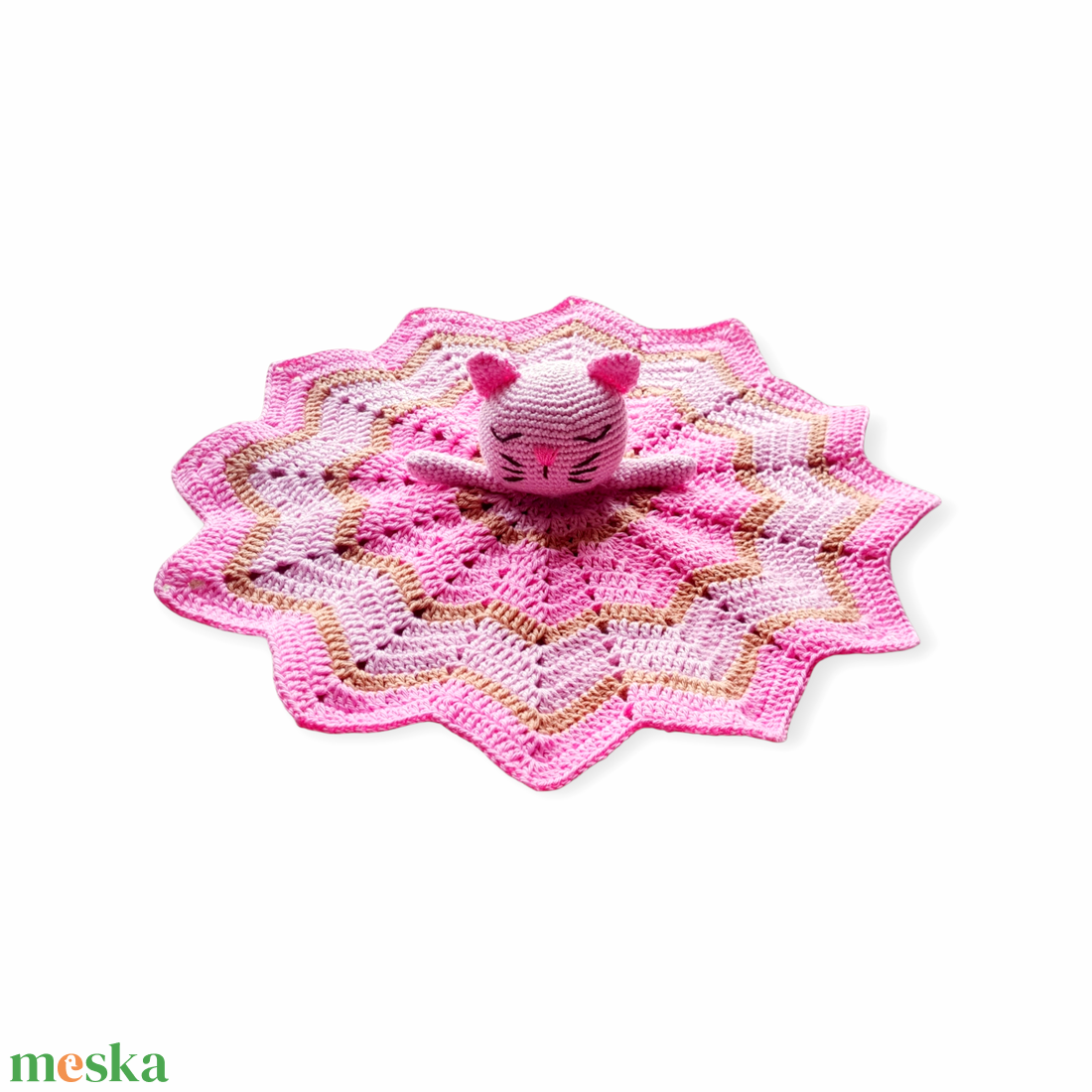 Cicás,  csillag alakú szundikendő  - baba - mama - baba játékok - szundikendő, alvóka - Meska.hu