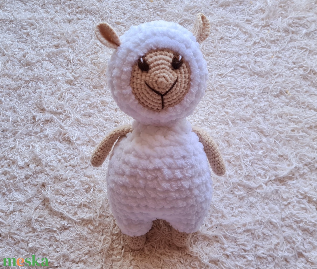 Húsvéti barika  - játék & sport - plüssállat & játékfigura - plüss bárány - Meska.hu