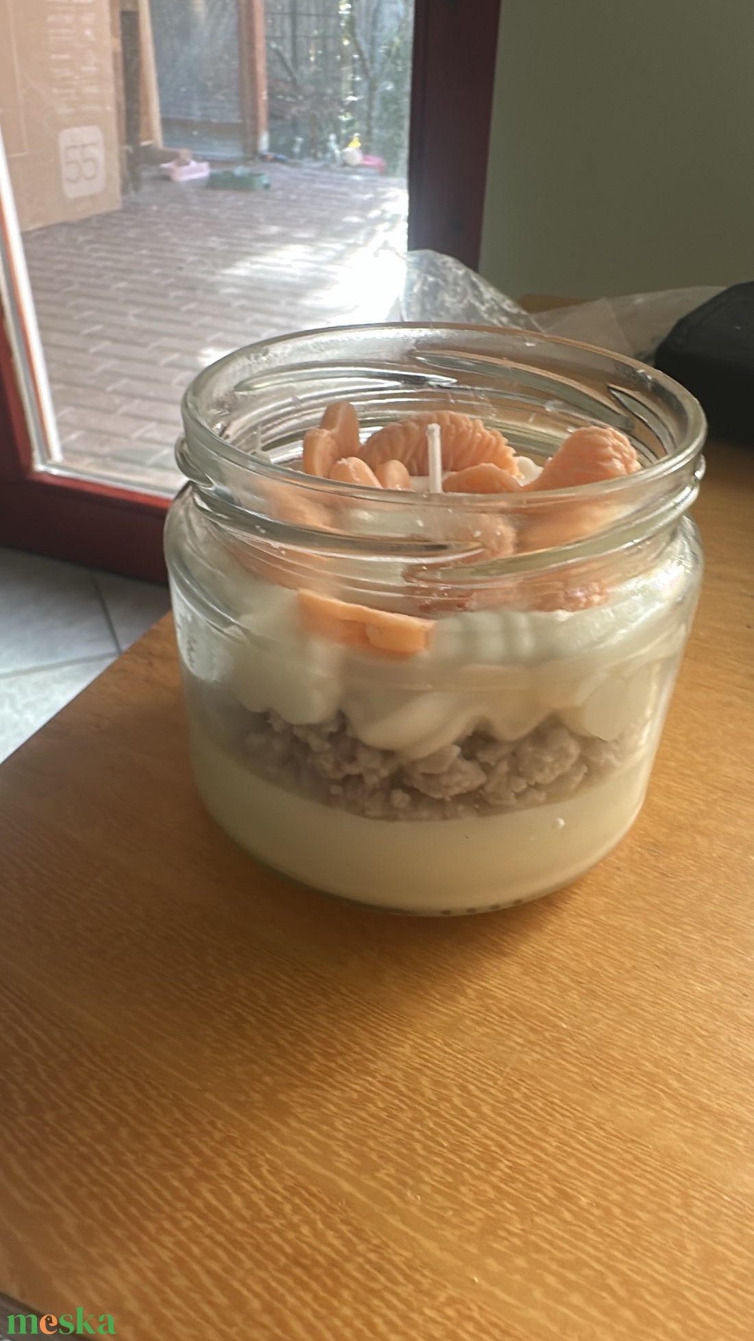 Mandarinos süti  - otthon & életmód - gyertya, illat, aroma - gyertya - Meska.hu