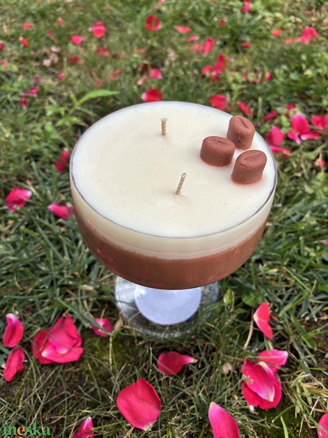 Espresso Martini gyertya - otthon & életmód - gyertya, illat, aroma - gyertya - Meska.hu