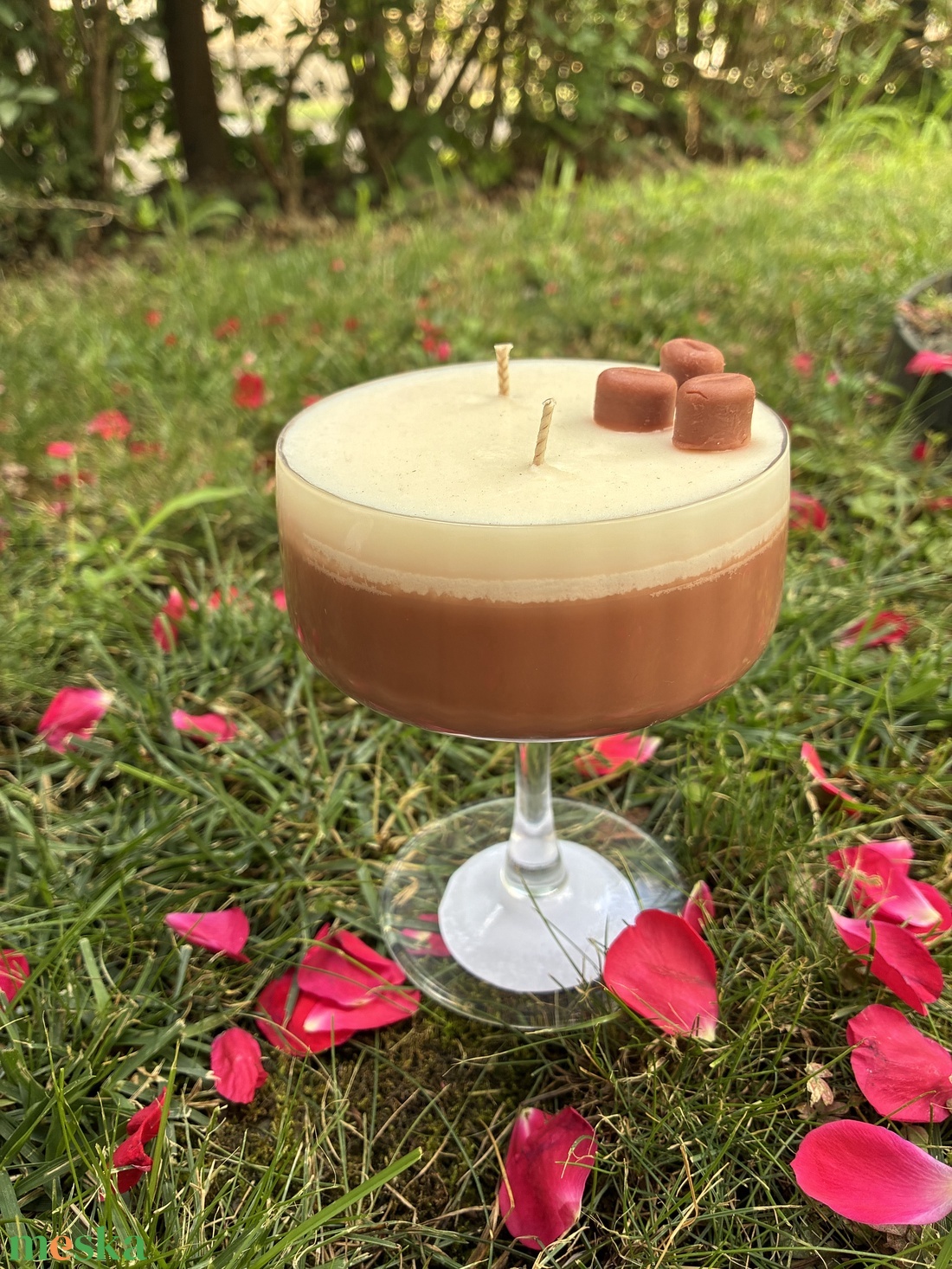 Espresso Martini gyertya - otthon & életmód - gyertya, illat, aroma - gyertya - Meska.hu