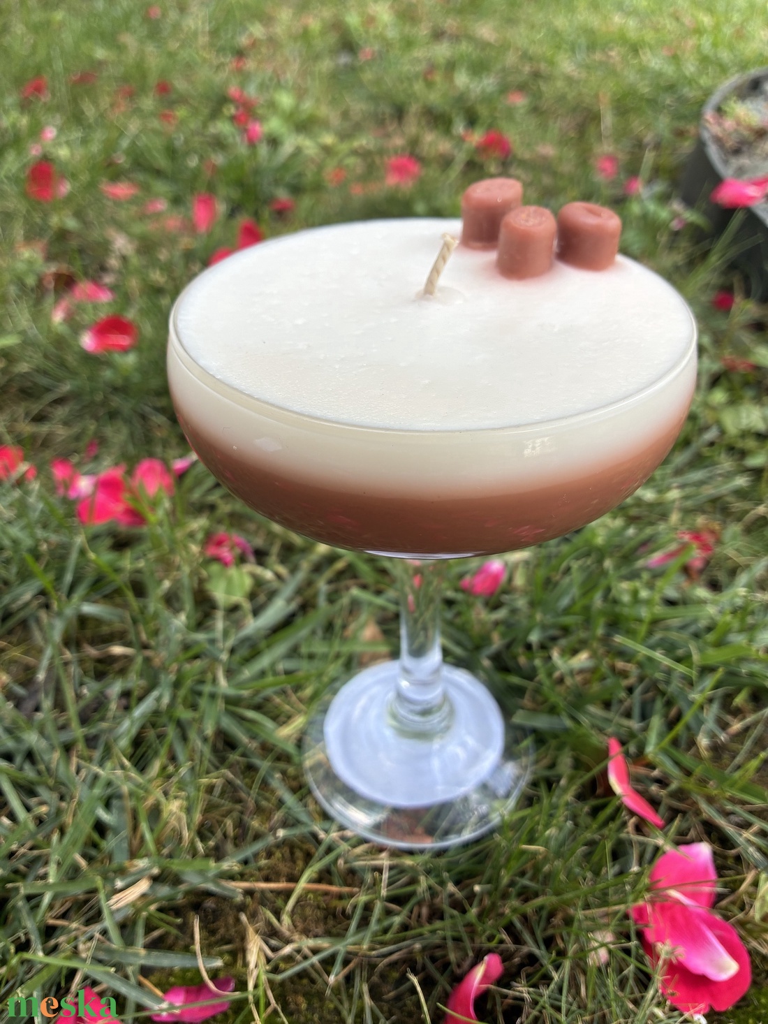 Espresso Martini gyertya - otthon & életmód - gyertya, illat, aroma - gyertya - Meska.hu