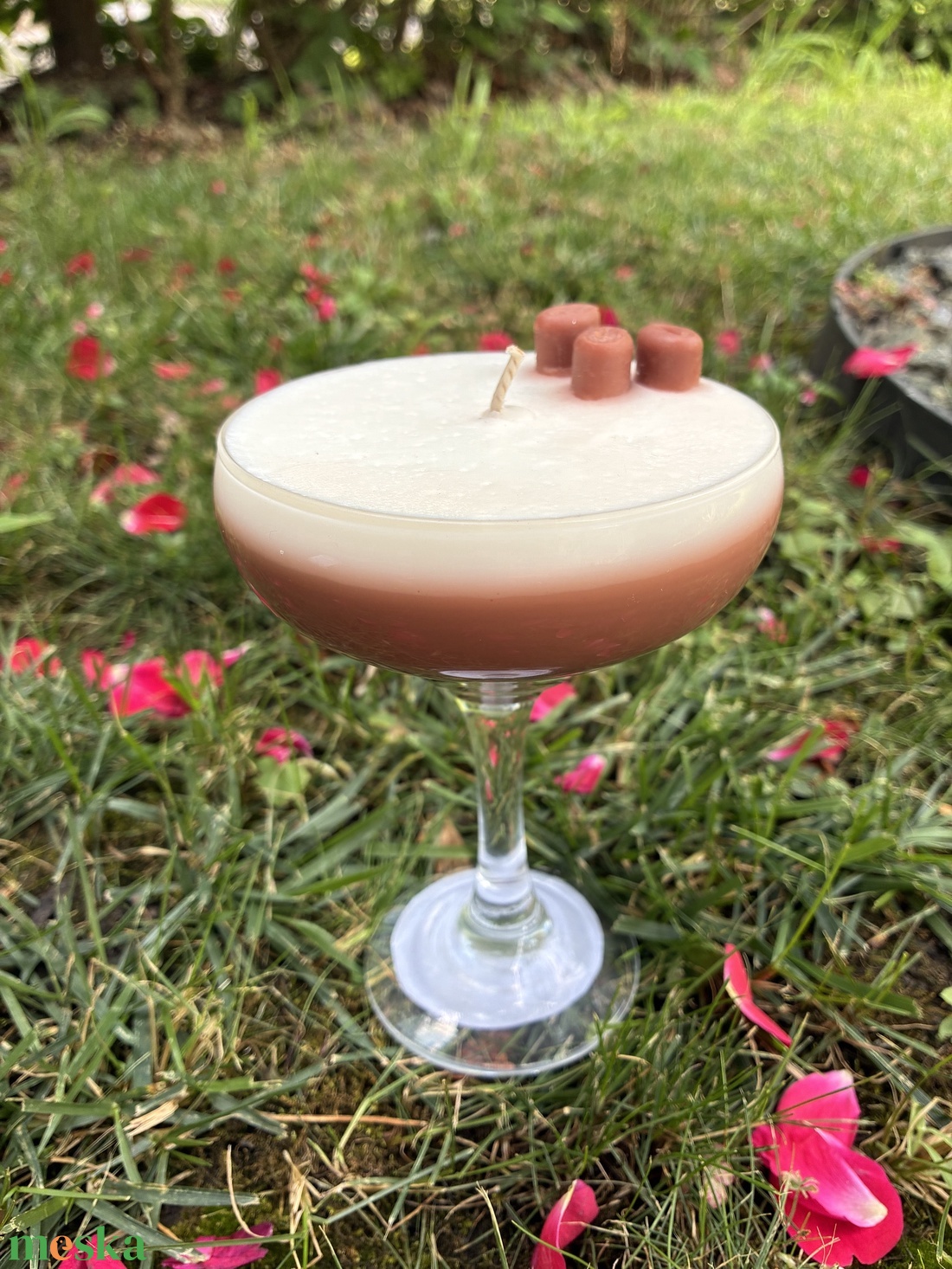Espresso Martini gyertya - otthon & életmód - gyertya, illat, aroma - gyertya - Meska.hu