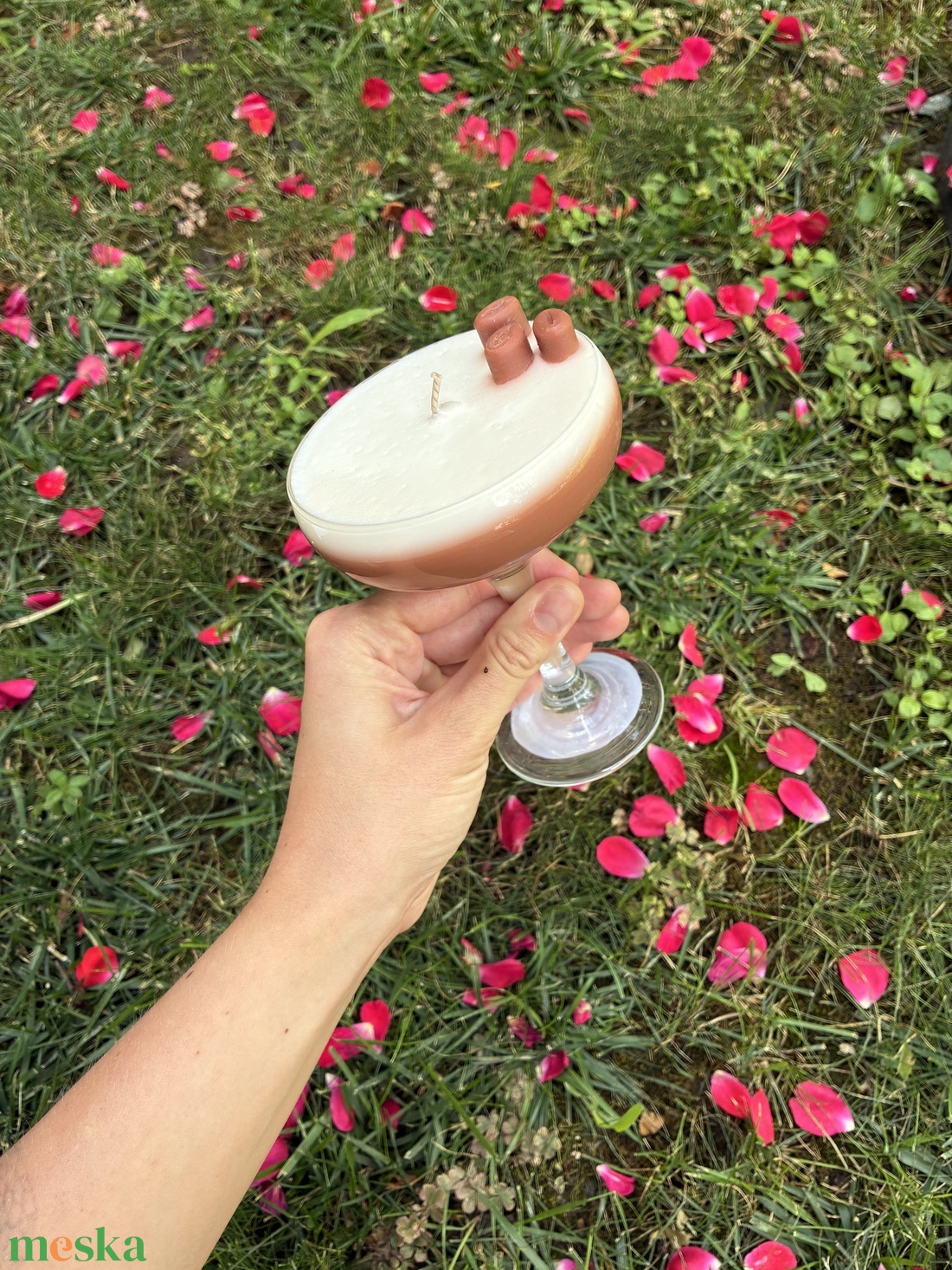 Espresso Martini gyertya - otthon & életmód - gyertya, illat, aroma - gyertya - Meska.hu