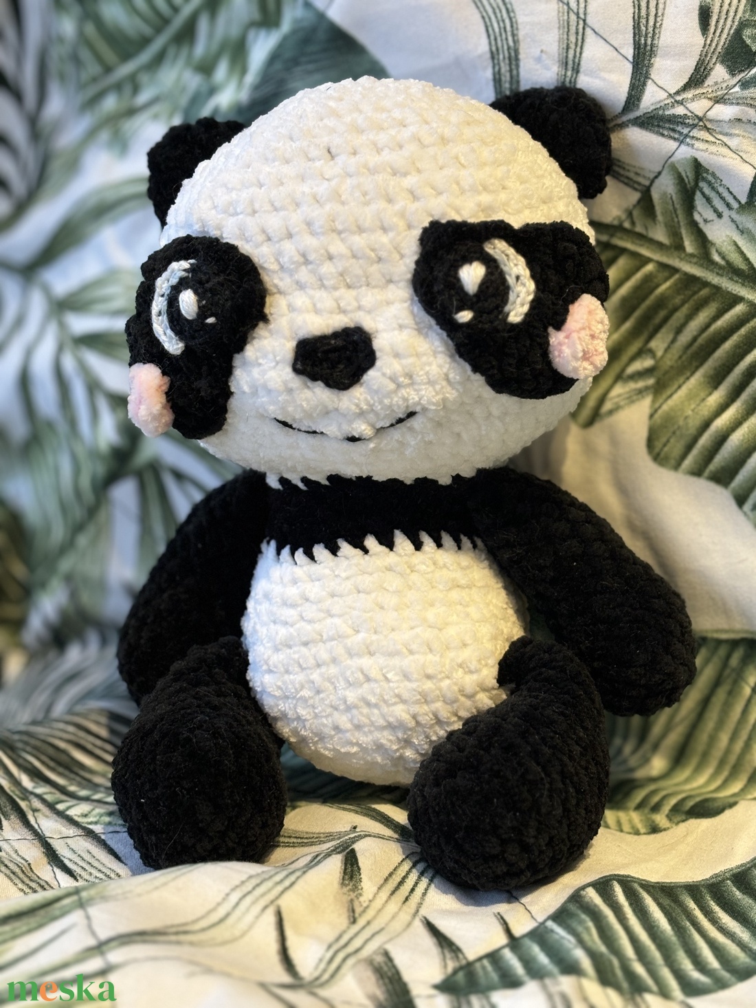 Bambusz, a horgolt plüss panda - játék & sport - plüssállat & játékfigura - maci - Meska.hu Bambusz, a horgolt plüss panda - játék & sport - plüssállat & játékfigura - maci - Meska.hu