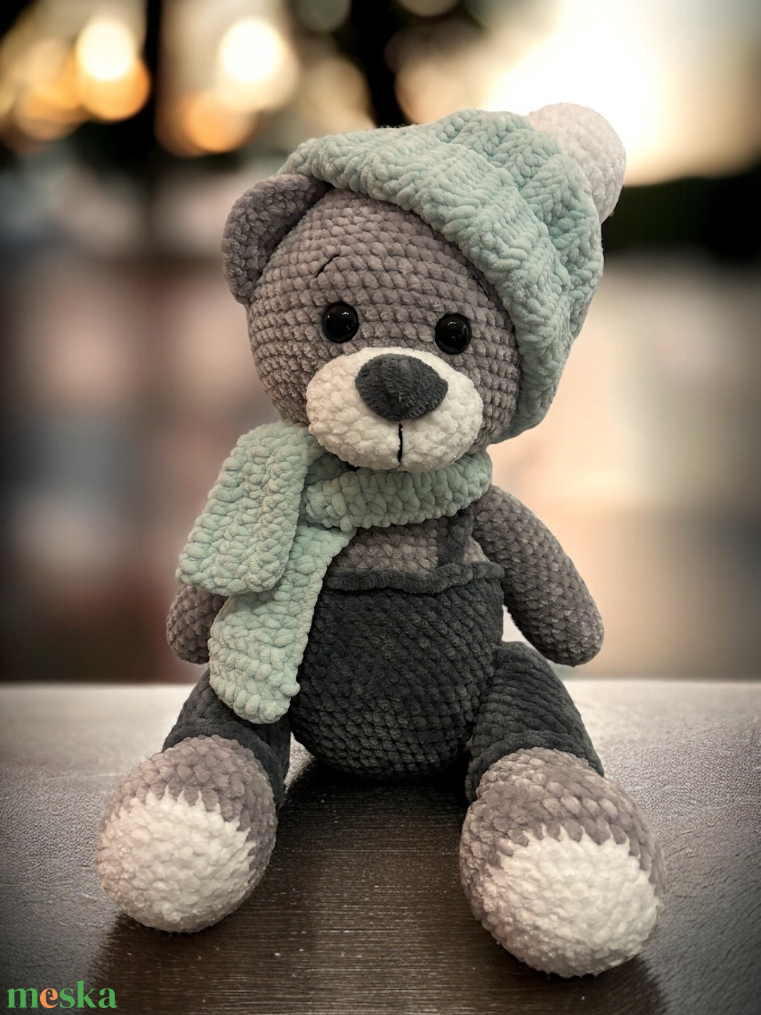 Brúnó, a horgolt plüss maci - játék & sport - plüssállat & játékfigura - maci - Meska.hu Brúnó, a horgolt plüss maci - játék & sport - plüssállat & játékfigura - maci - Meska.hu