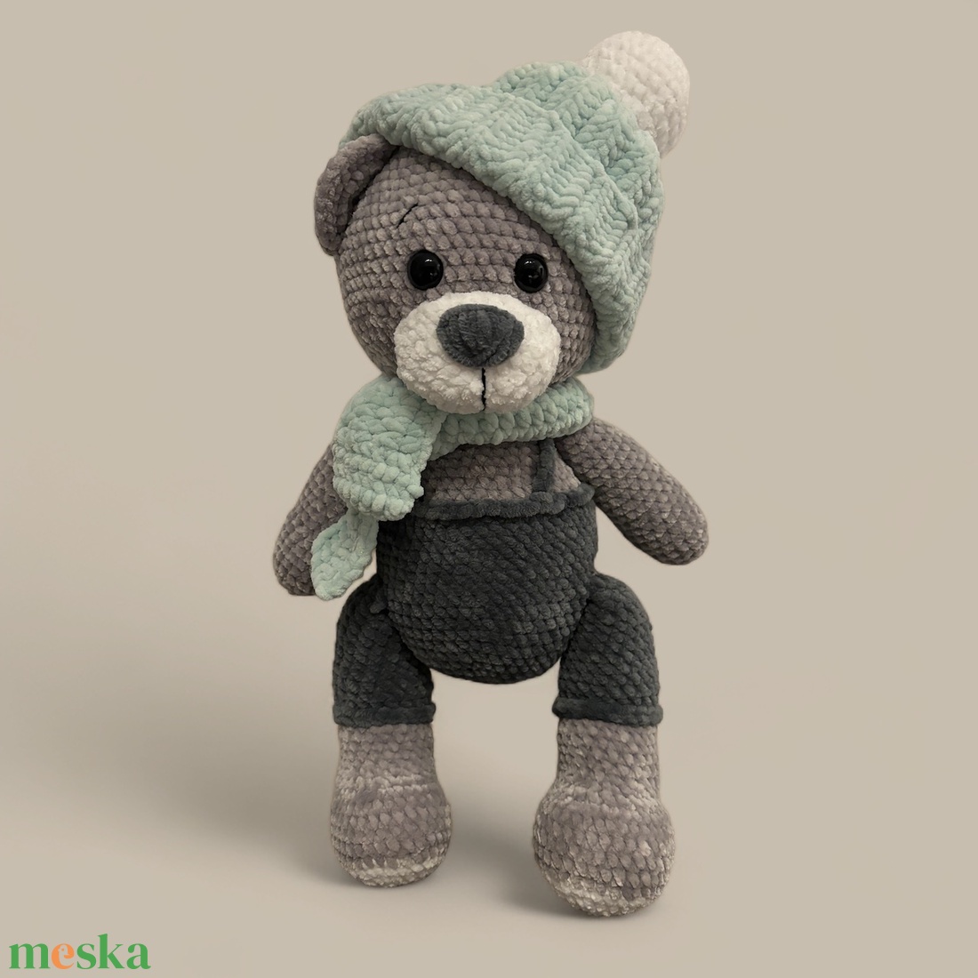 Brúnó, a horgolt plüss maci - játék & sport - plüssállat & játékfigura - maci - Meska.hu Brúnó, a horgolt plüss maci - játék & sport - plüssállat & játékfigura - maci - Meska.hu