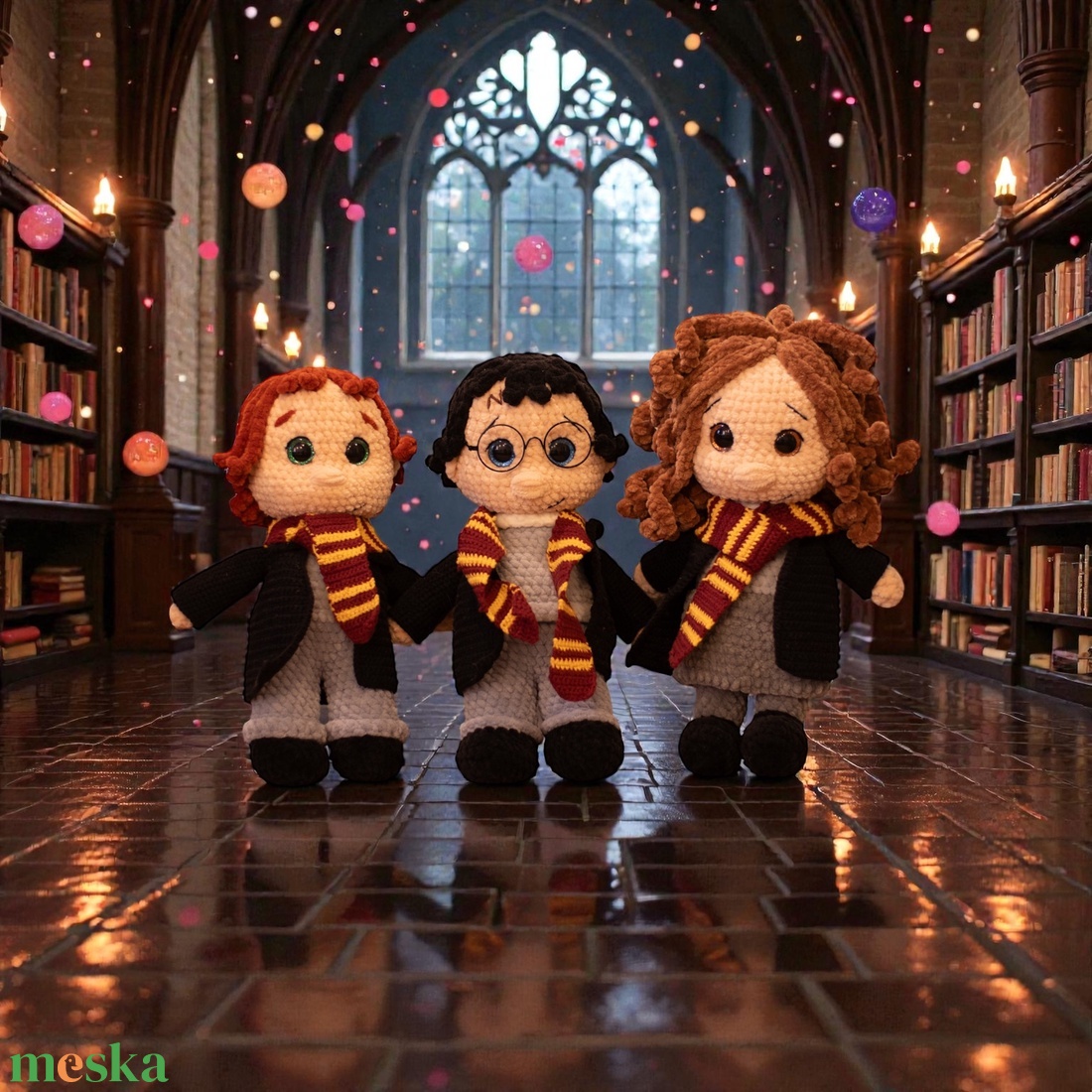 Hermione Granger (horgolt) - játék & sport - plüssállat & játékfigura - más figura - Meska.hu