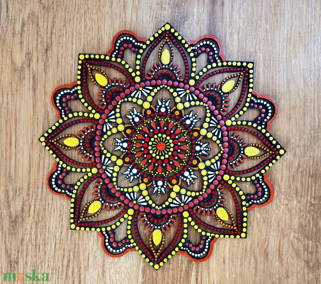 Nyári pezsgés mandala - otthon & életmód - dekoráció - spiritualitás - mandala - Meska.hu Nyári pezsgés mandala - otthon & életmód - dekoráció - spiritualitás - mandala - Meska.hu