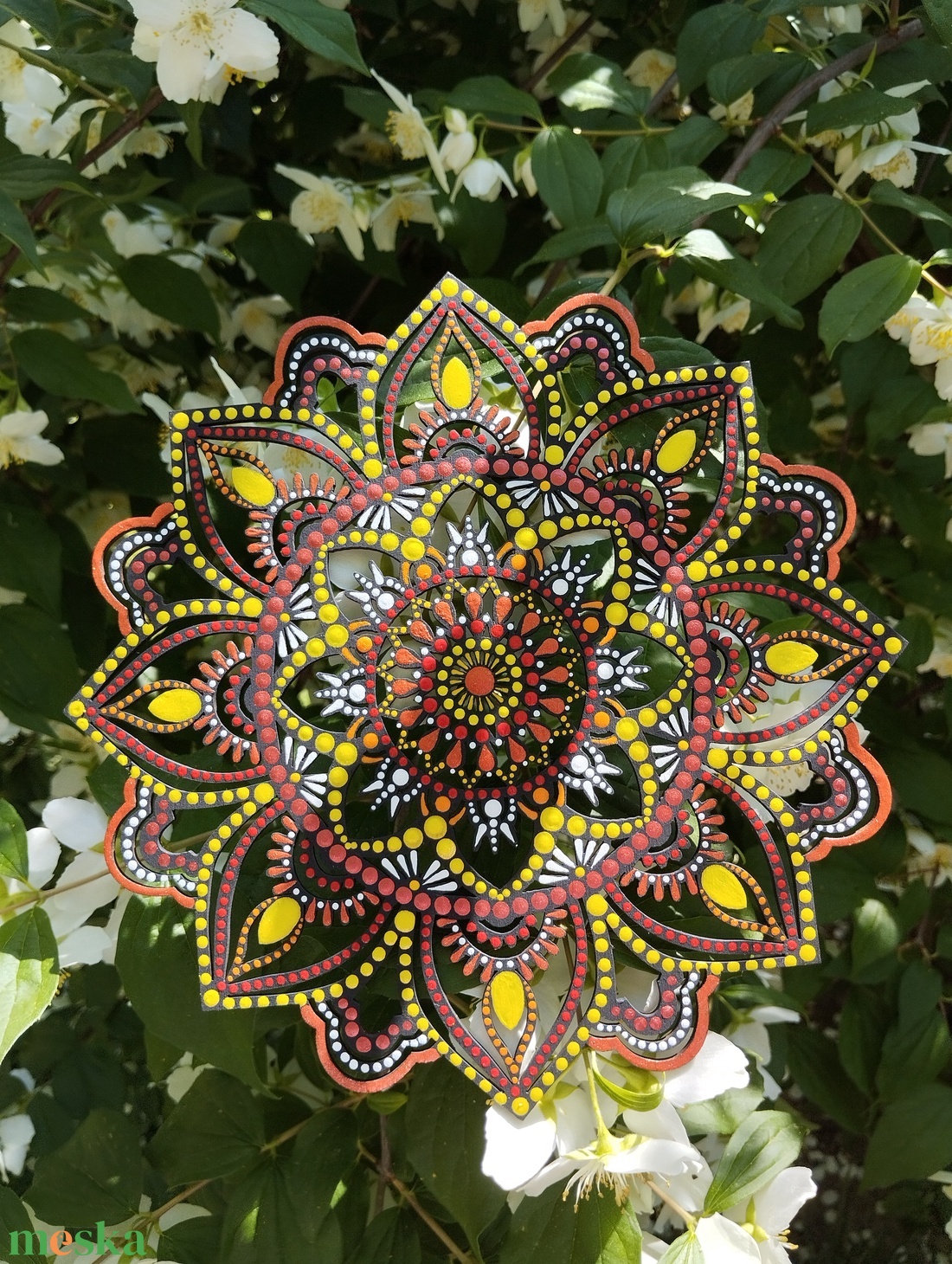 Nyári pezsgés mandala - otthon & életmód - dekoráció - spiritualitás - mandala - Meska.hu Nyári pezsgés mandala - otthon & életmód - dekoráció - spiritualitás - mandala - Meska.hu
