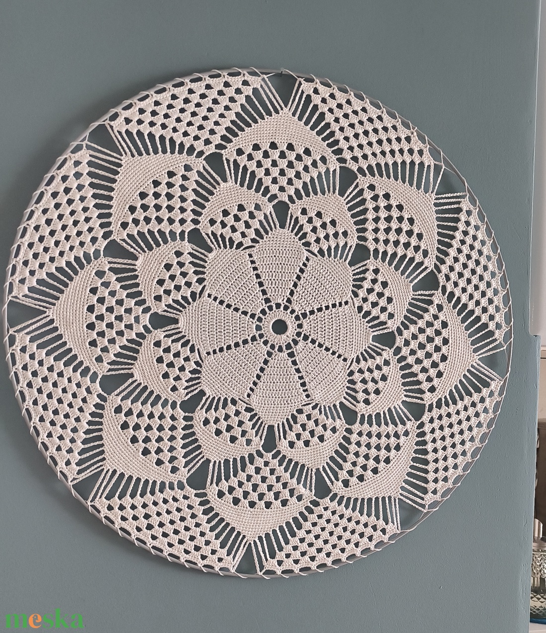 Modern horgolt mandala - otthon & életmód - dekoráció - spiritualitás - mandala - Meska.hu