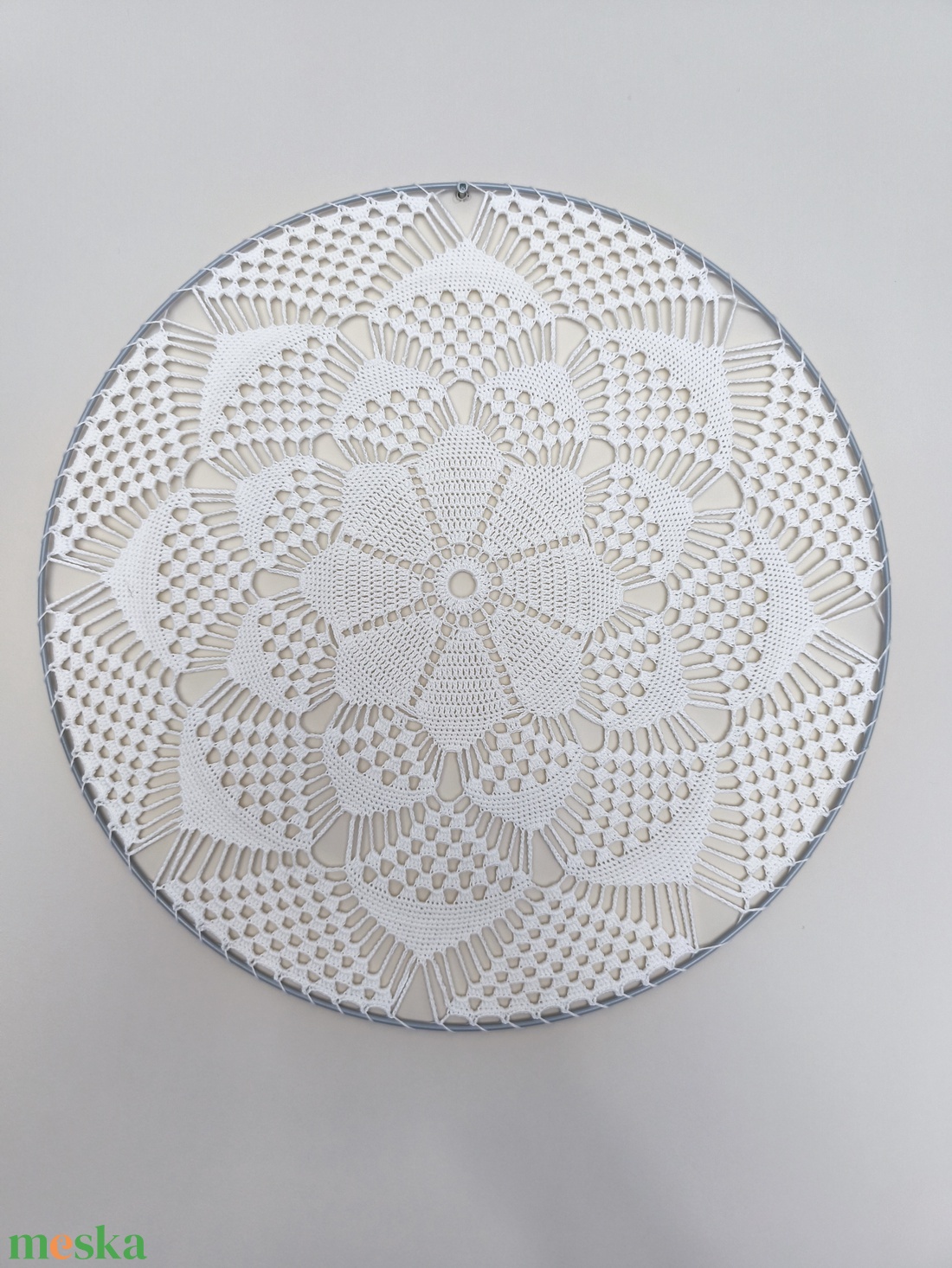 Modern horgolt mandala - otthon & életmód - dekoráció - spiritualitás - mandala - Meska.hu