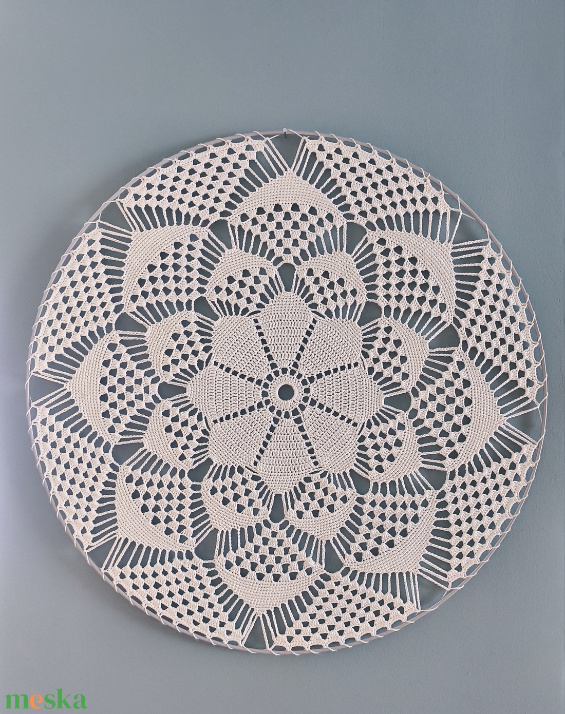 Modern horgolt mandala - otthon & életmód - dekoráció - spiritualitás - mandala - Meska.hu