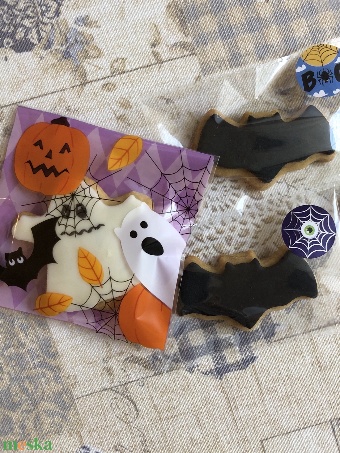 Halloween mézeskalács - otthon & életmód - dekoráció - halloween - halloweeni tök és lámpás - Meska.hu