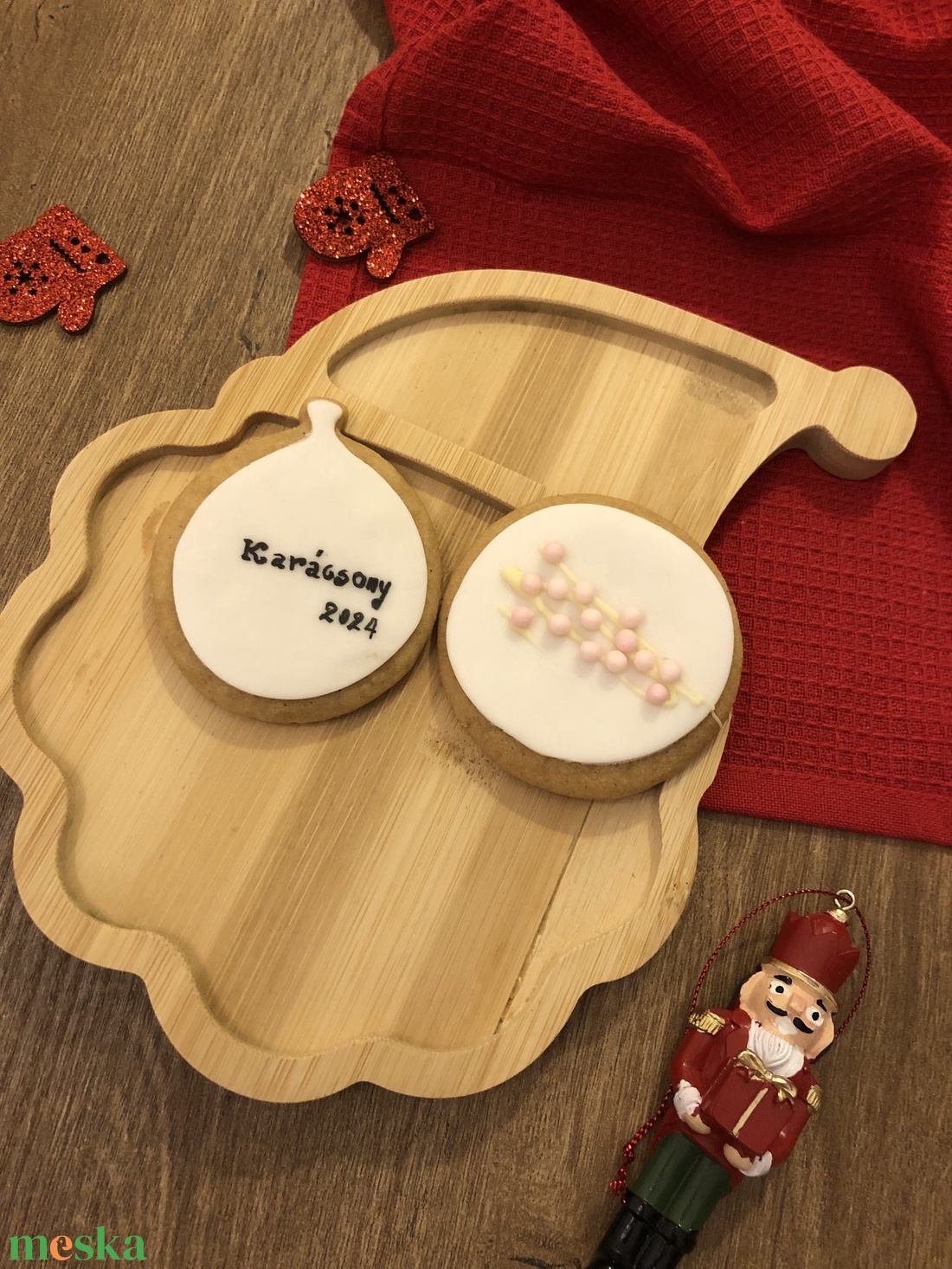 Egyedi feliratos  mézeskalács - karácsony - karácsonyi lakásdekoráció - karácsonyfadíszek - Meska.hu