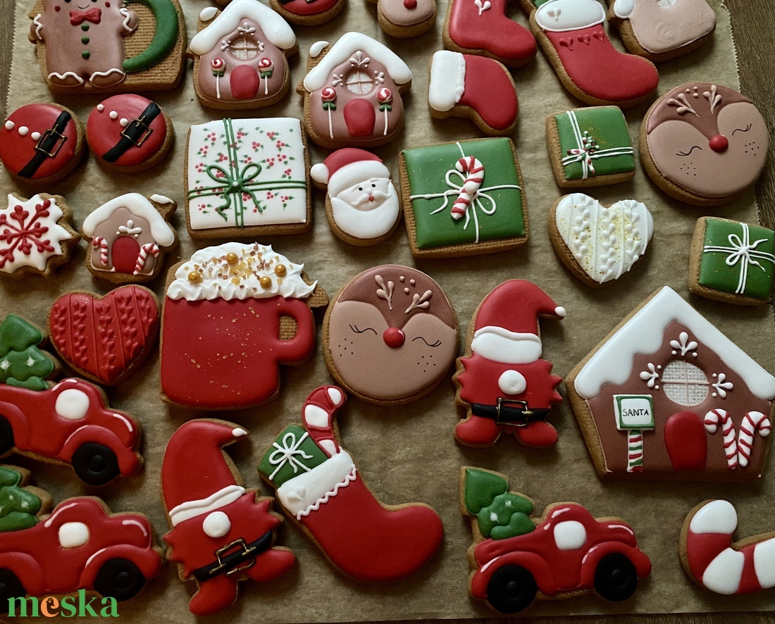 Mézeskalács ajándéktárgy celofán csomagolásban - karácsony - mikulás - mikulás ajándékok - Meska.hu