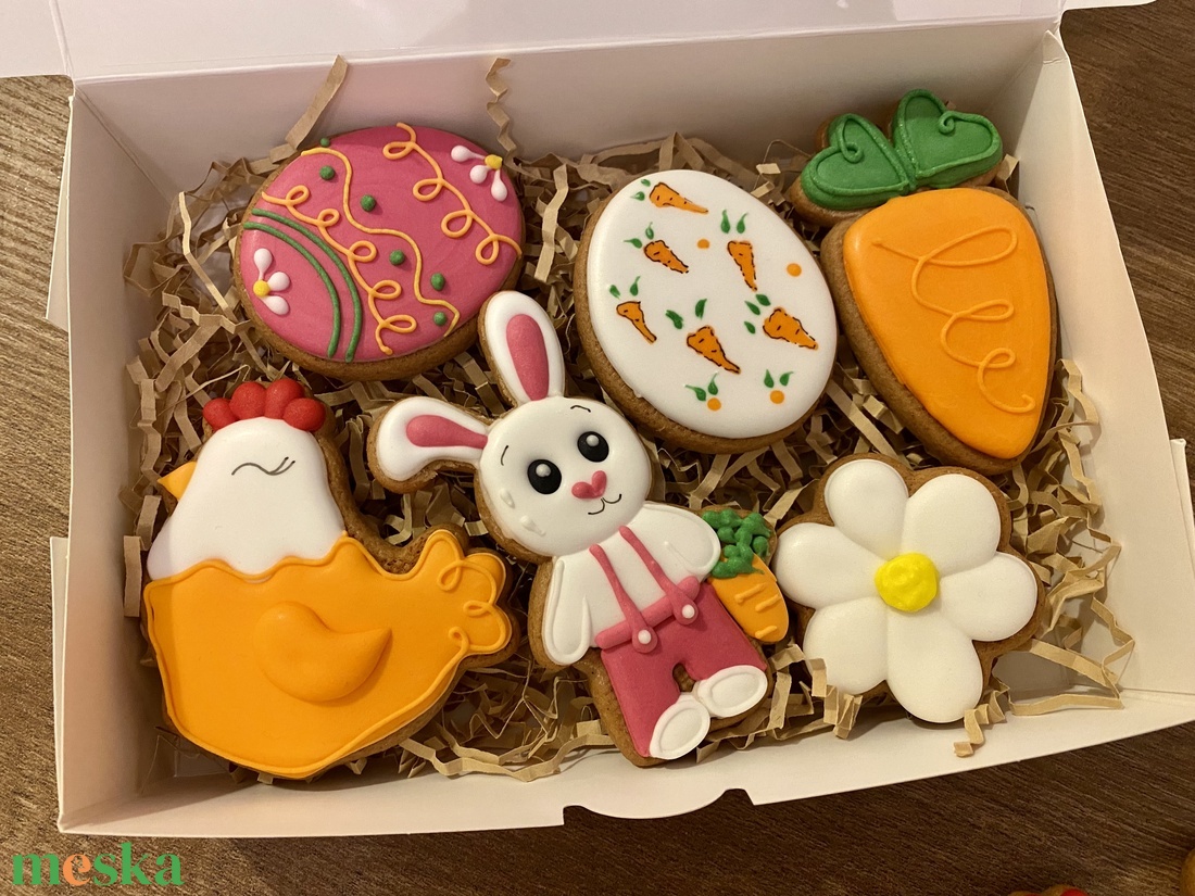 Húsvéti mézeskalács ajándékbox - ünnepi díszek, dekorációk - húsvéti díszek és dekorációk - húsvéti ajándékátadó - Meska.hu