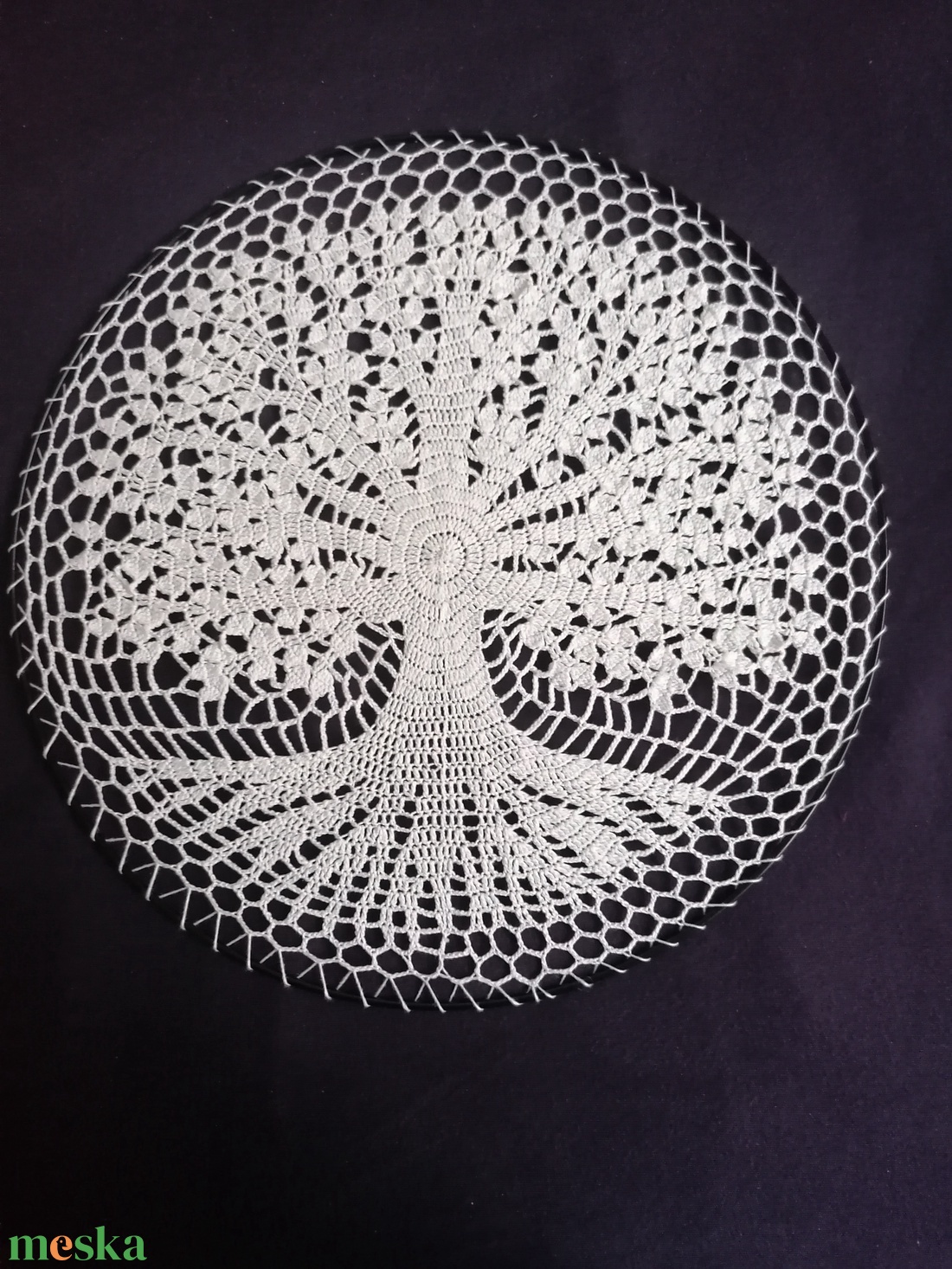 Fehér életfa - otthon & életmód - dekoráció - fali és függő dekoráció - álomfogó - Meska.hu