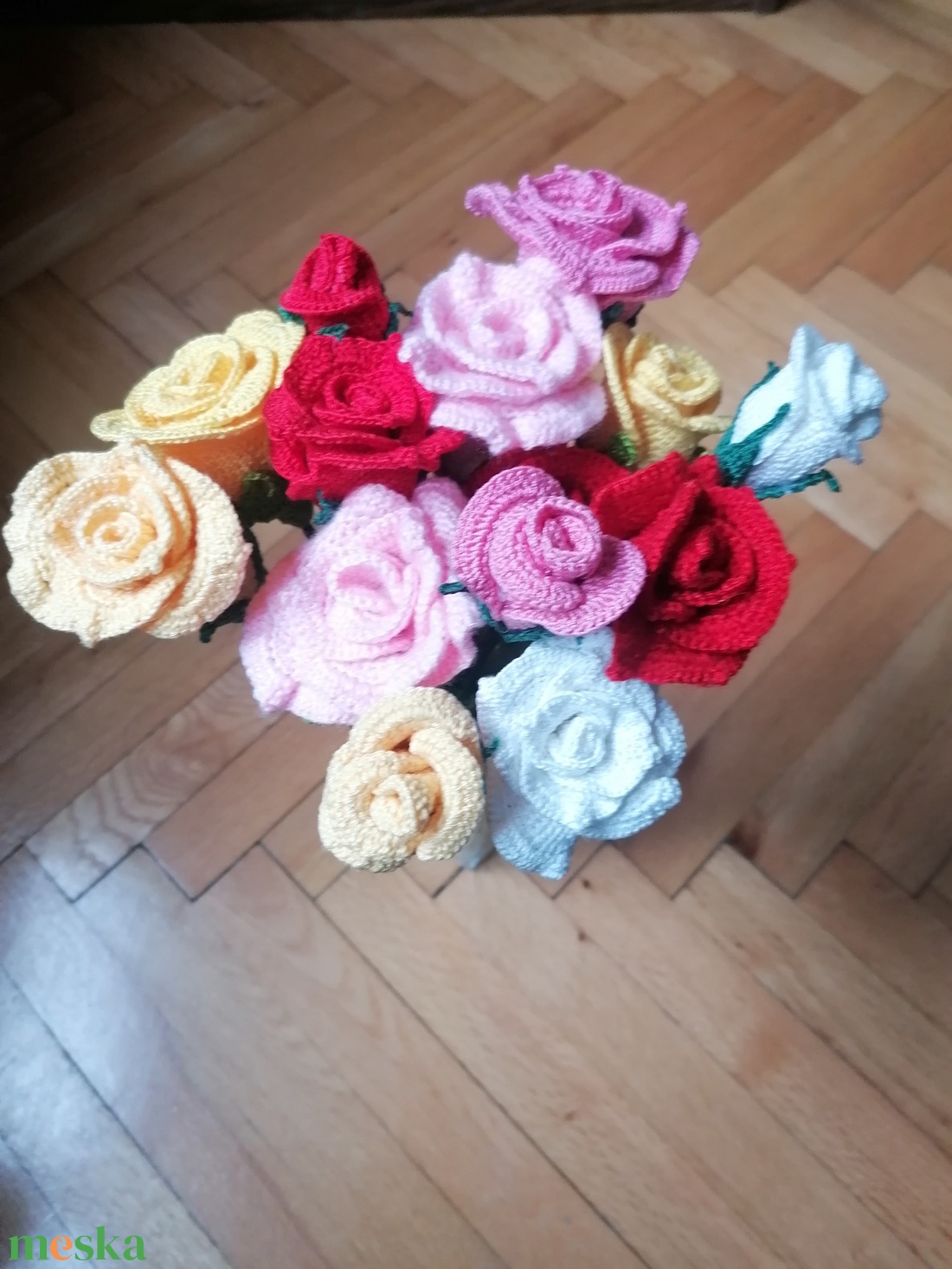 Rózsaszín rózsa  - otthon & életmód - virágdekoráció - virágok - szálas virág - Meska.hu