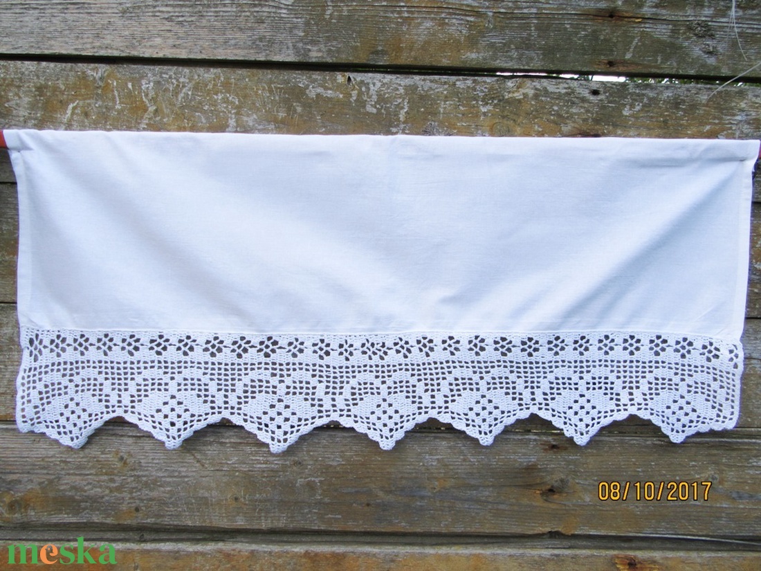 Angol elegancia 2-Horgolt polc-csík - otthon & életmód - konyhafelszerelés, tálalás - konyhai dekoráció - konyhai dísz - Meska.hu