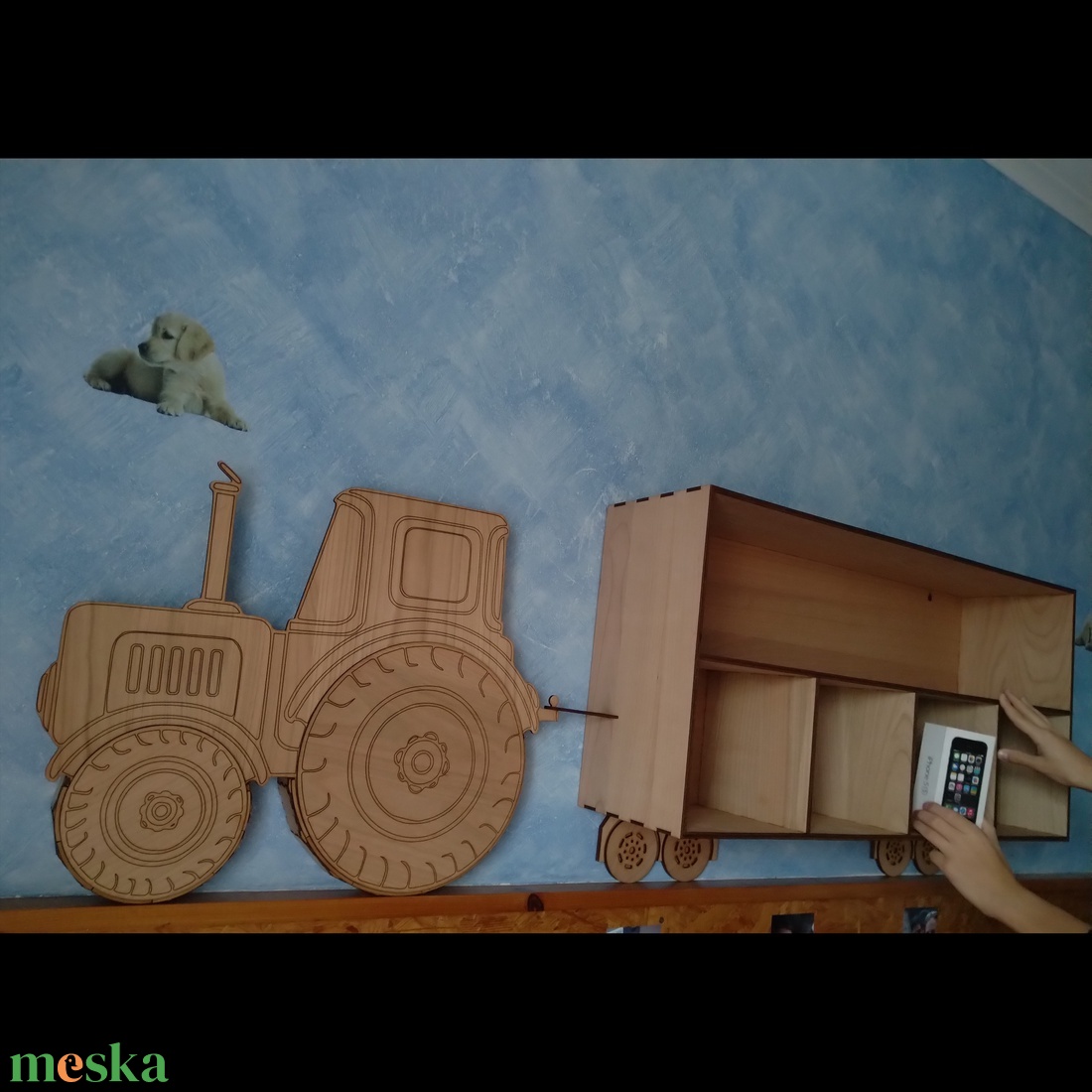 Mega traktor polc - otthon & lakás - bútor - polc - Meska.hu