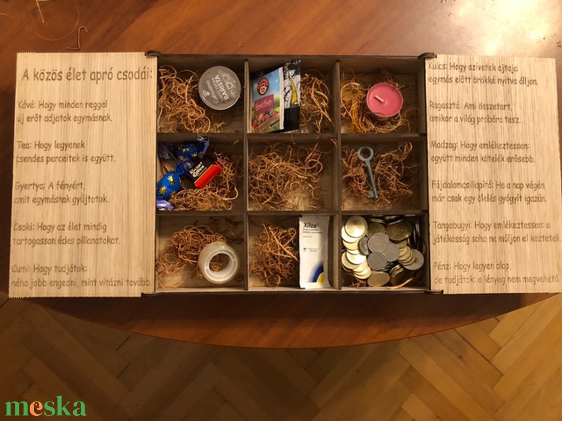 Házassági elsősegély doboz - esküvő - emlék & ajándék - doboz - Meska.hu